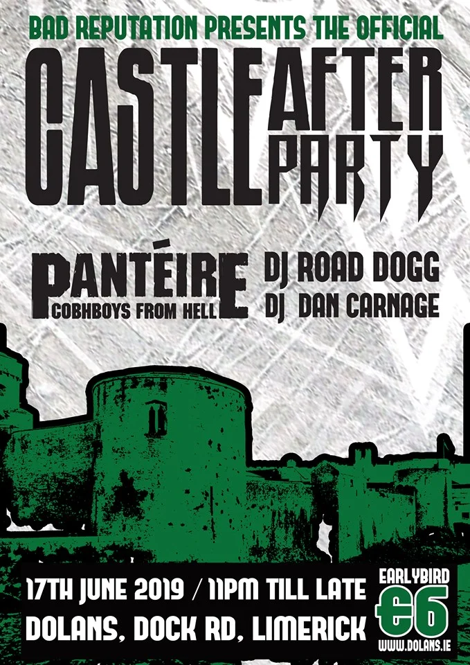 Tickets €6 - (strictly over 18's)