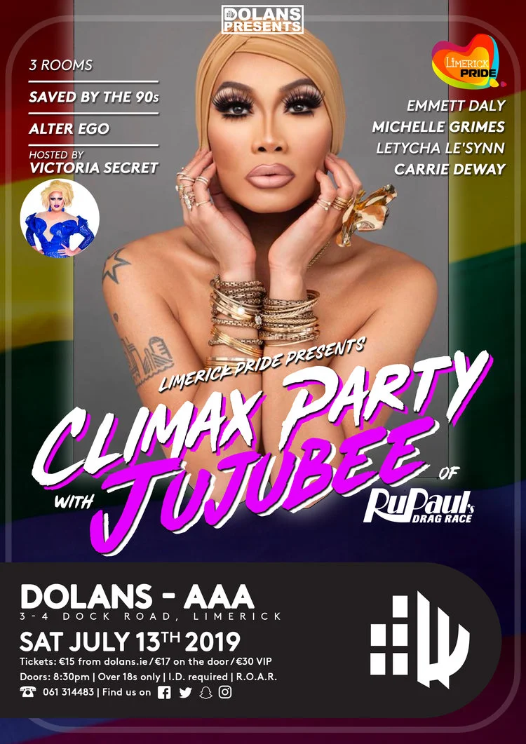 Dolans to host this year's Limerick Pride Climax Party