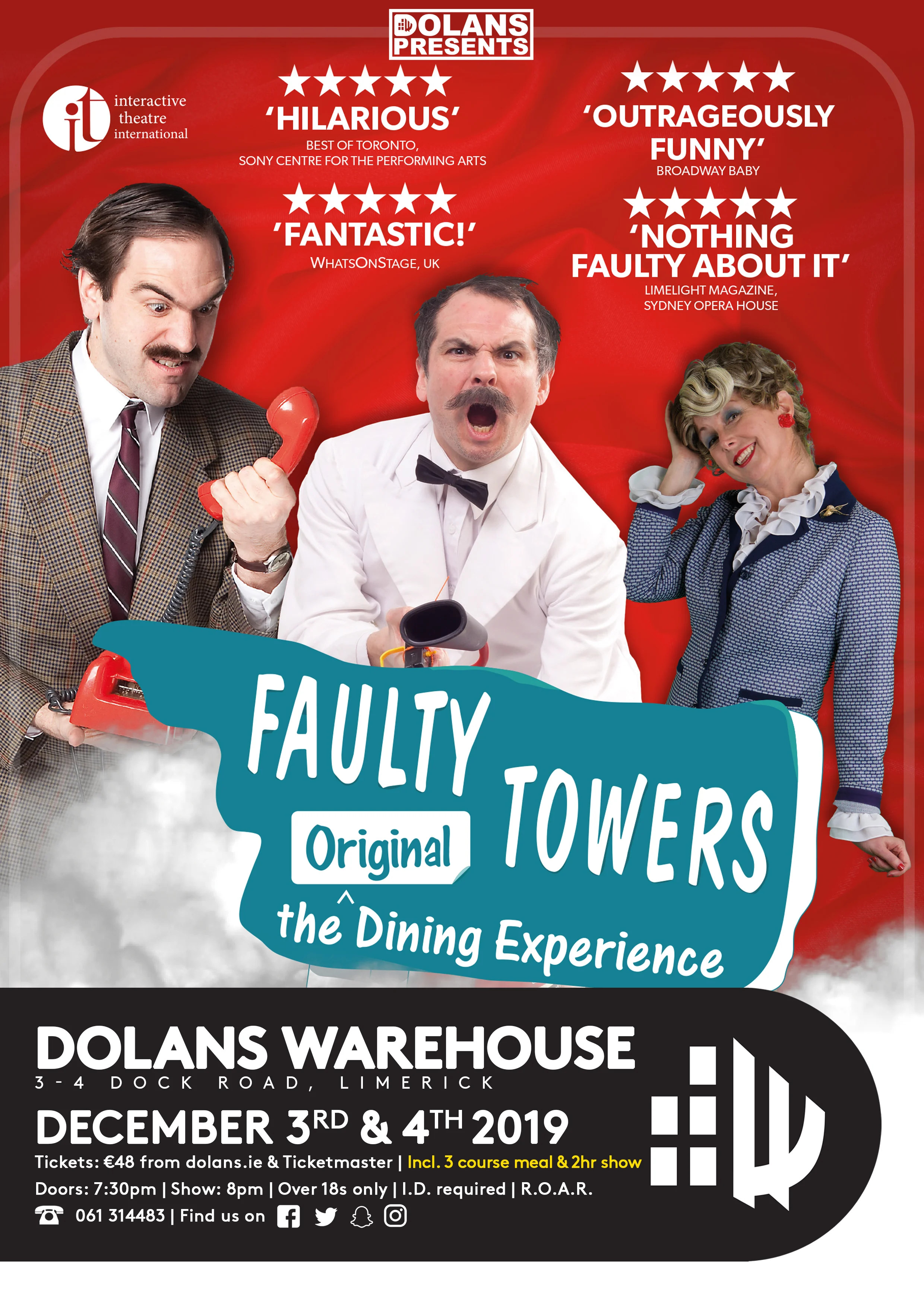 Tickets also available for December 3rd Click Here