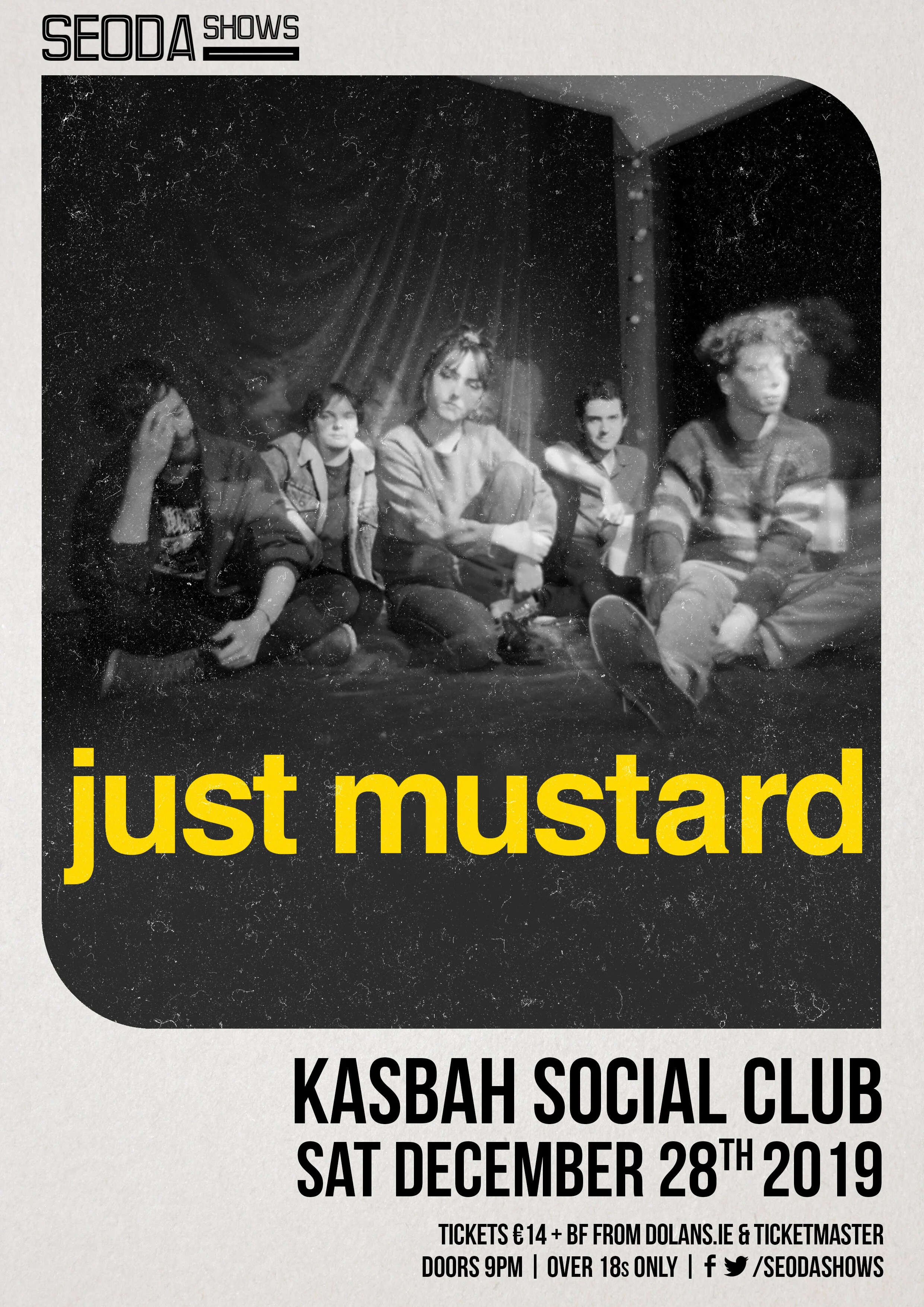 Tickets on sale Thursday September 19 at 10am-€14 plus BF-strictly over 18’s