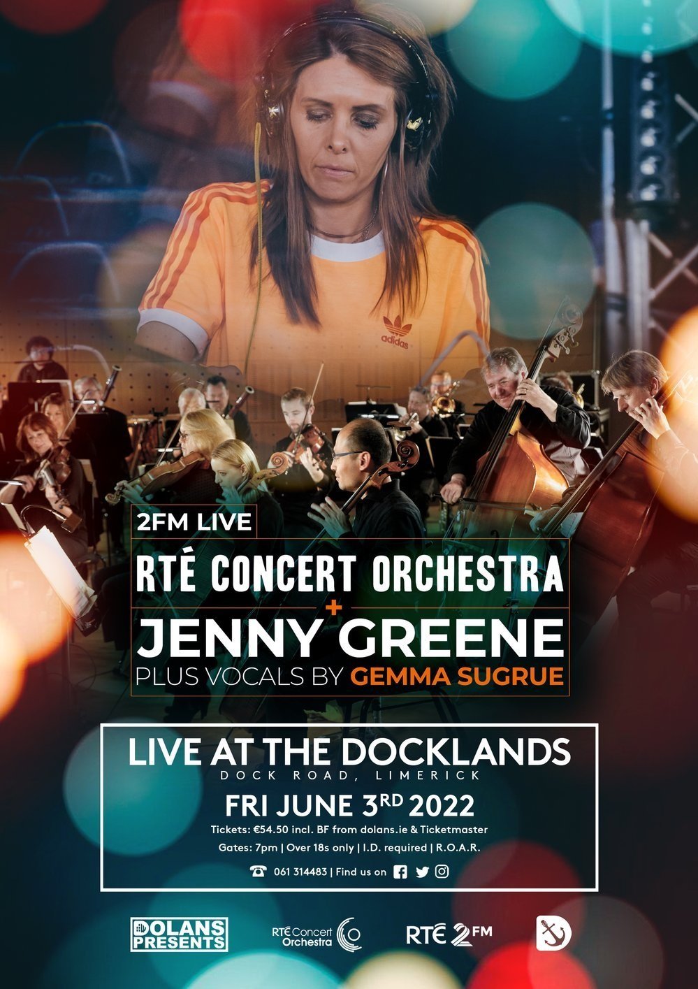 Jenny Greene Live At The Docklands June 3rd 2022 Limerick Poster