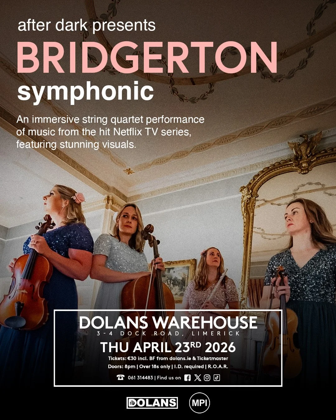 After Dark presents Bridgerton Symphonic Performed By Glas