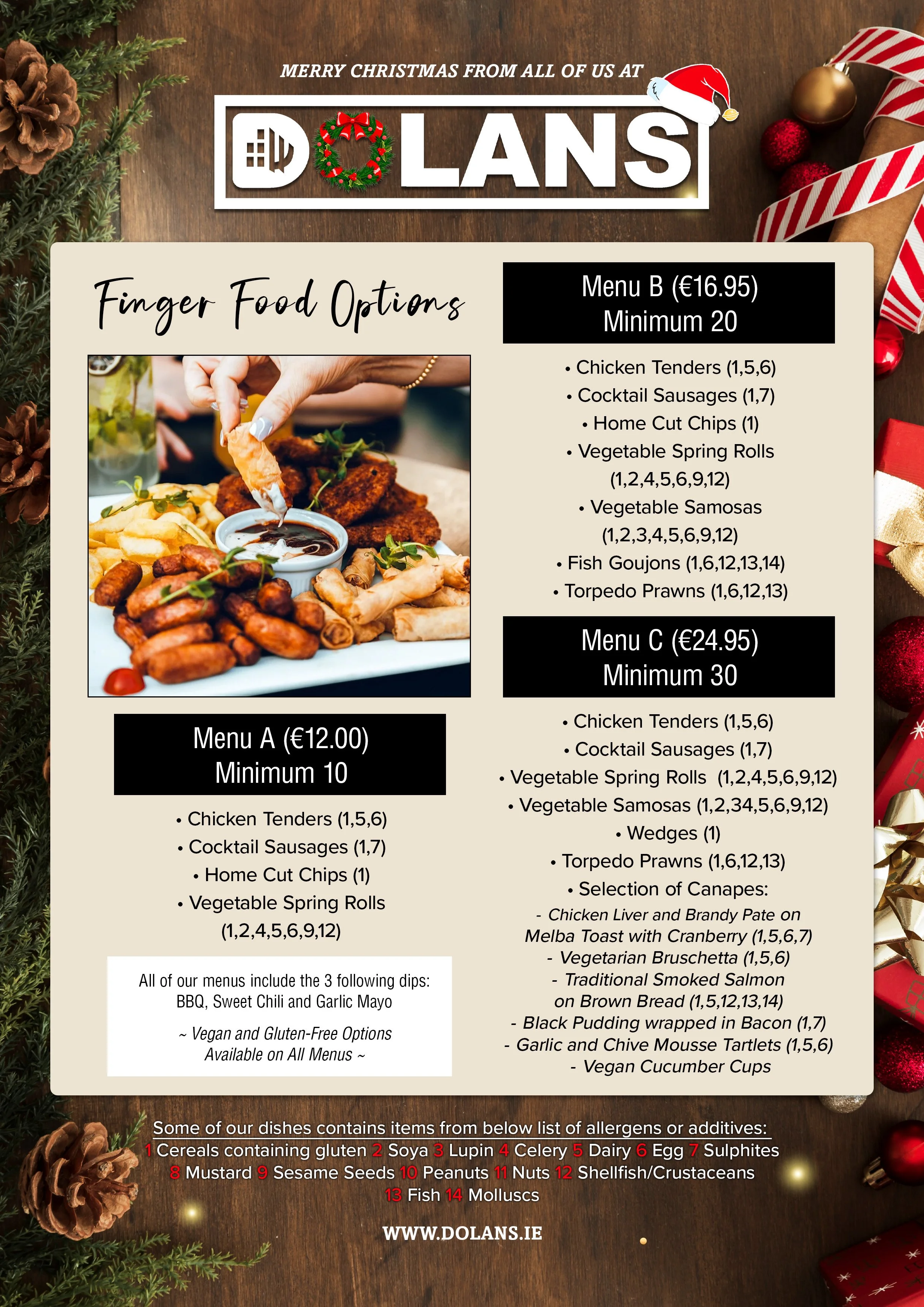 Dolans Christmas Finger Food Menu 2026.jpg