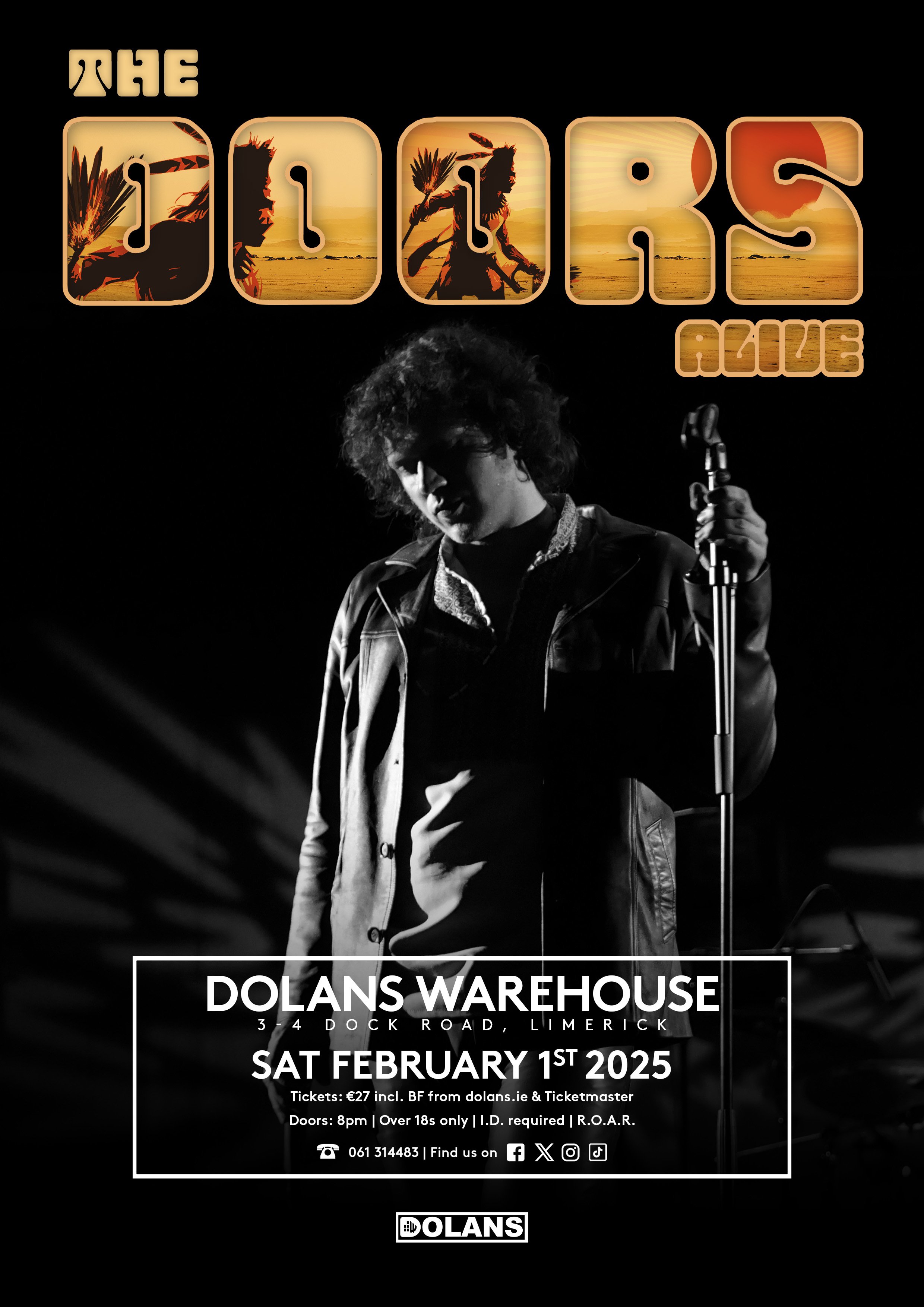 Rolling Stones 2025 Concert Poster