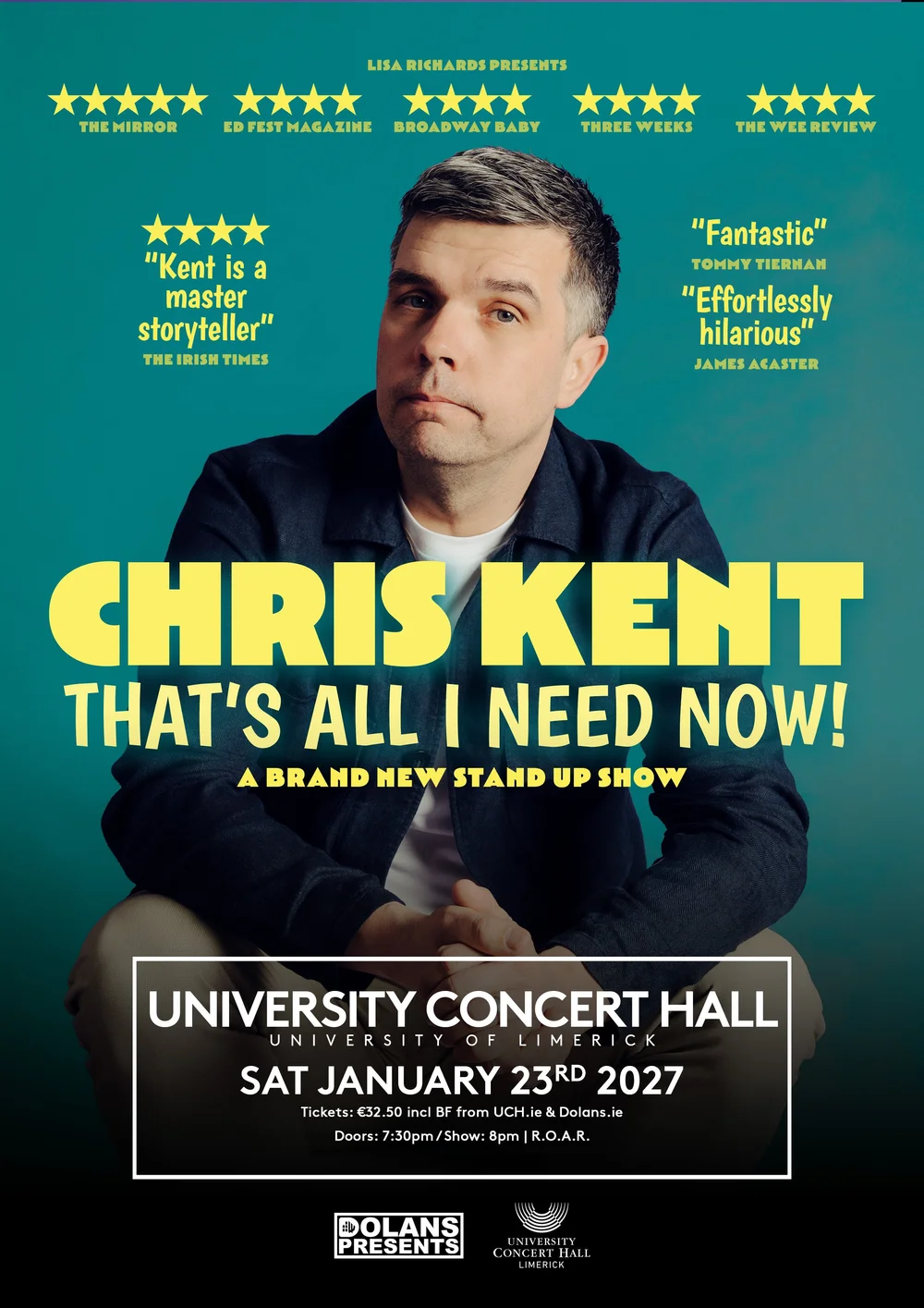 Chris Kent (comedy) — Dolan's Live Music Venue & Food