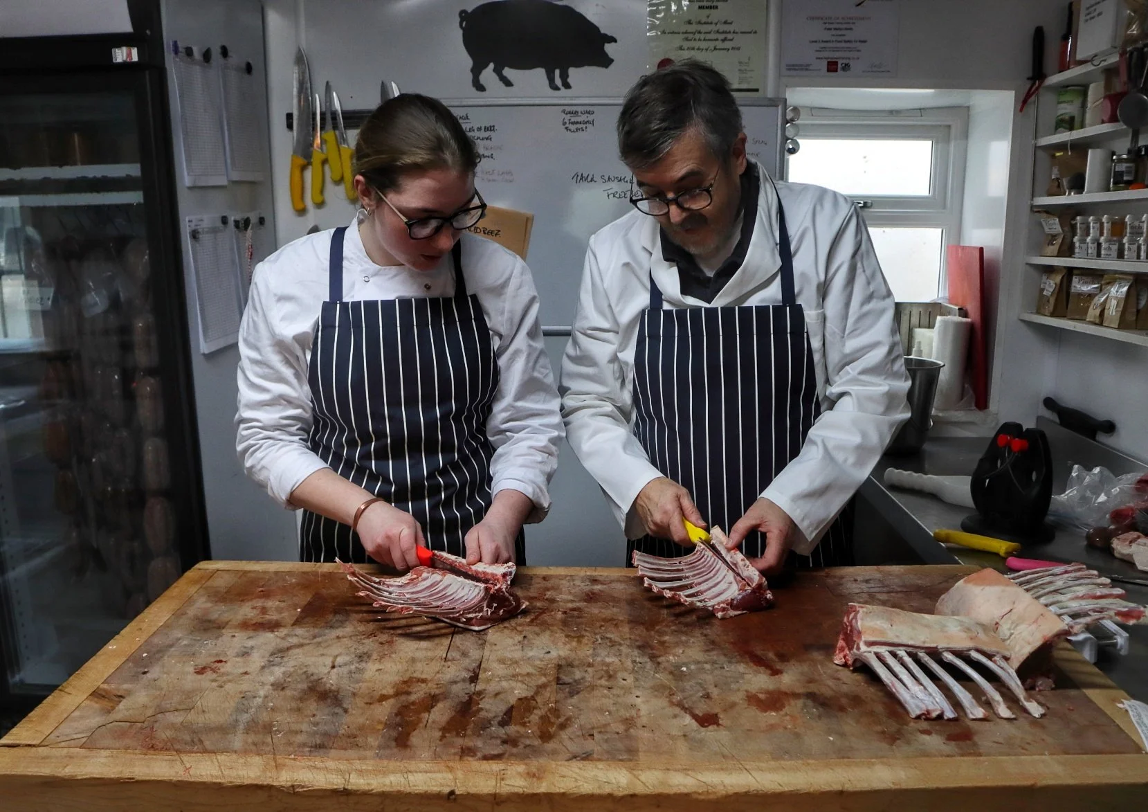 Training a Future Butcher