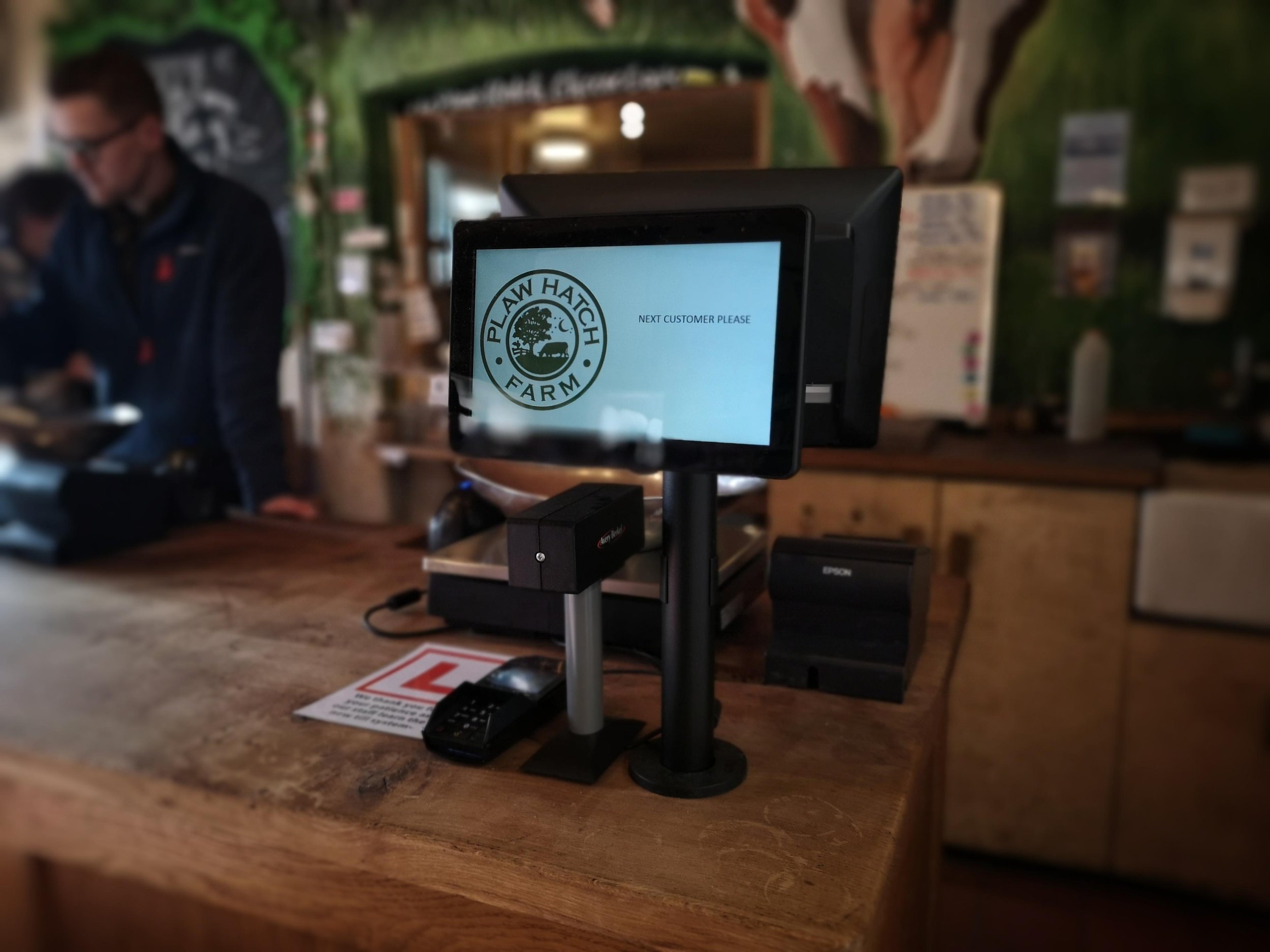 New tills for the shop