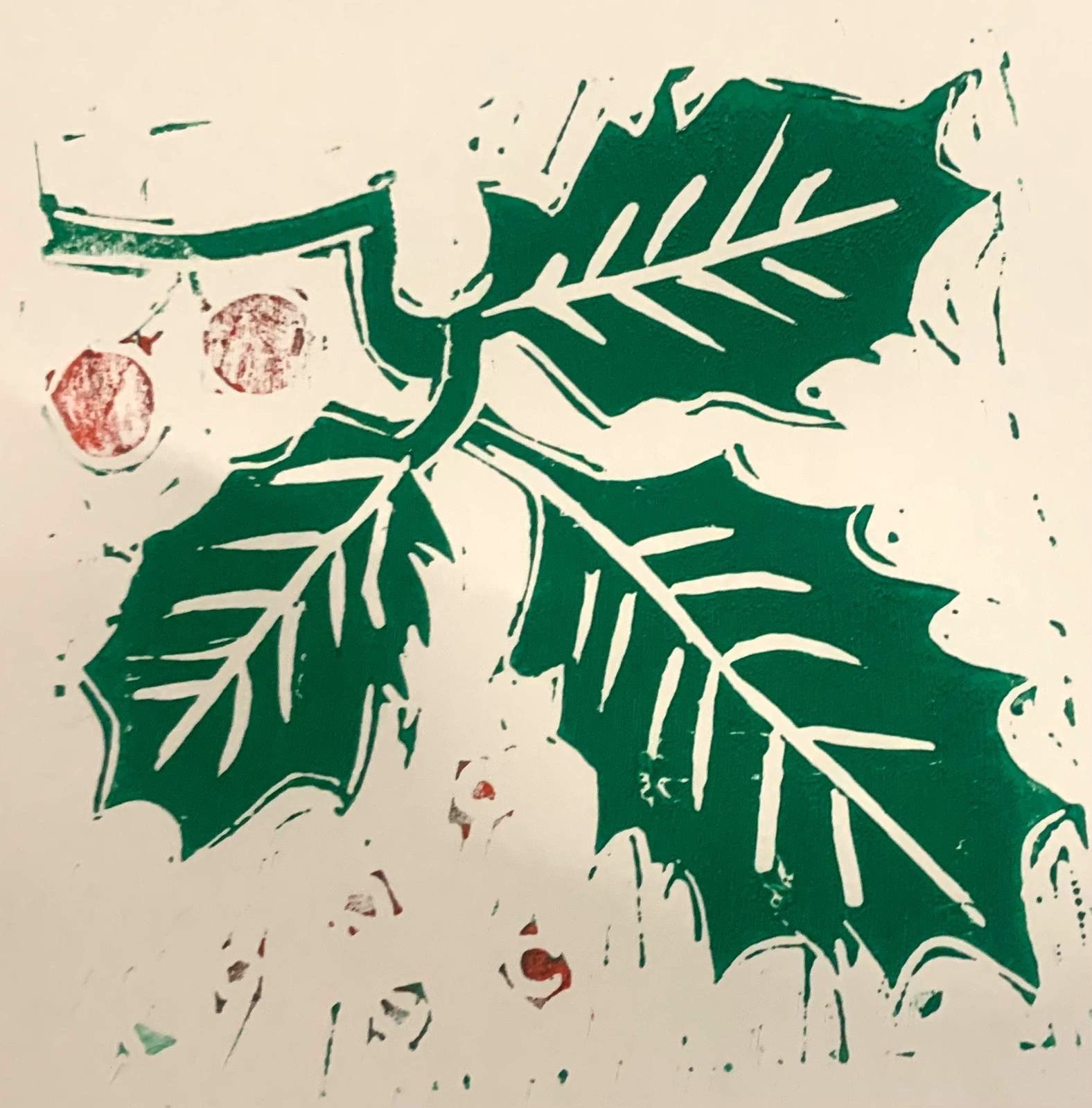 Hand Made Christmas - Lino Printing Cards with local artist Catherine Greenwood 21st November 2026