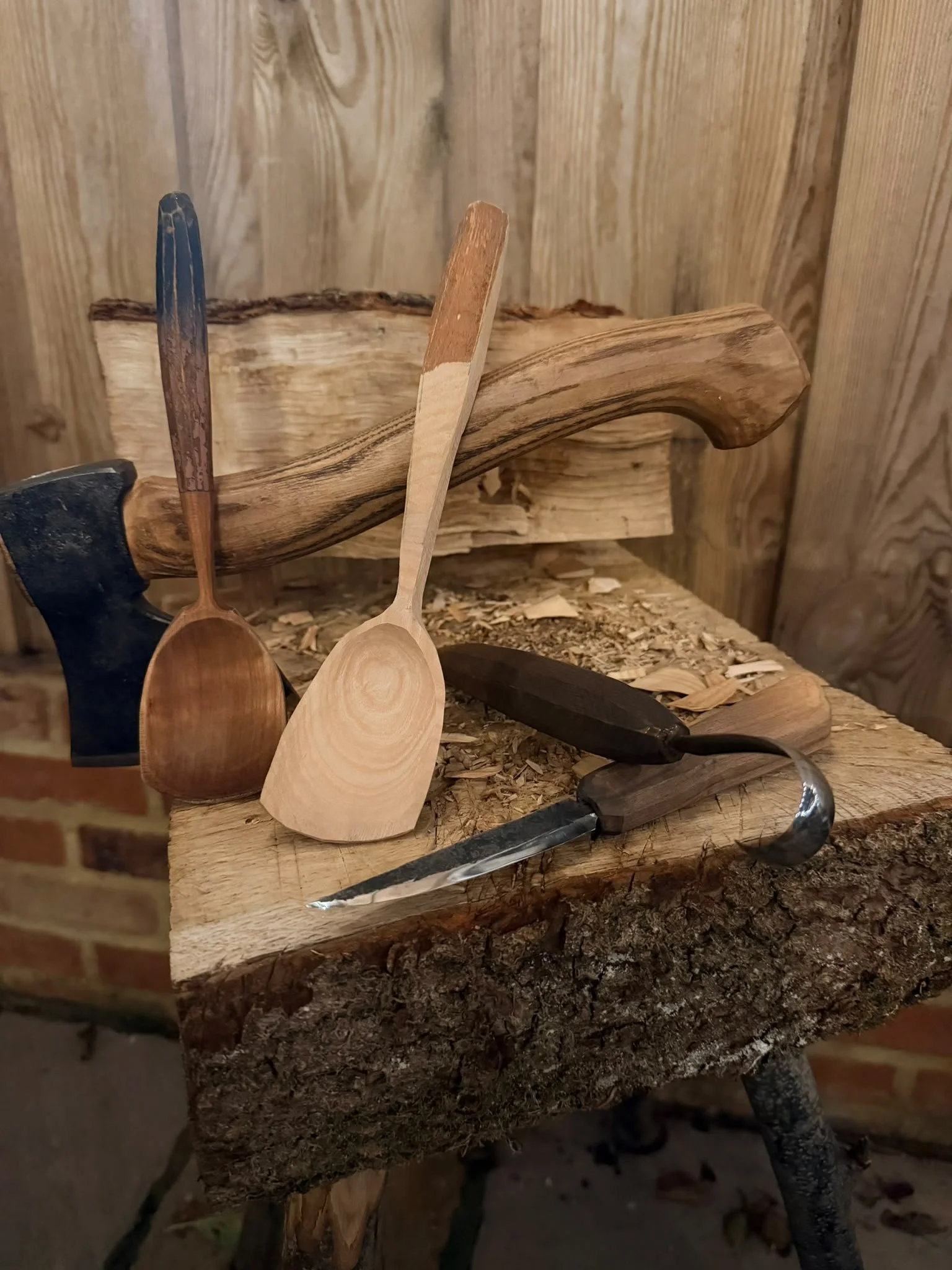 Hand Made Christmas - Carve a wooden spoon with Bram - 5th December 2026