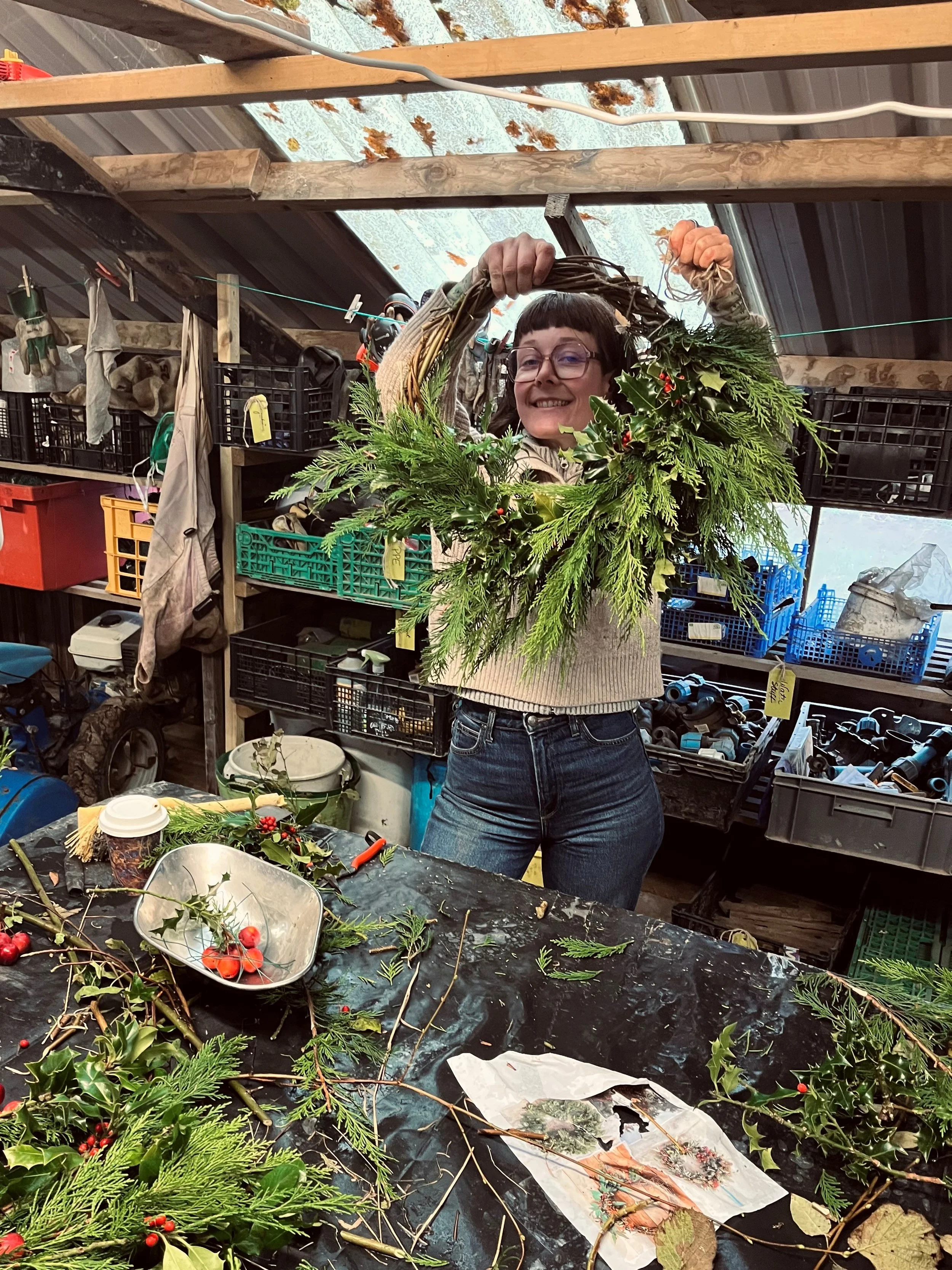 Hand Made Christmas - Make a Christmas Wreath with Emma Hams - 28th November 2026