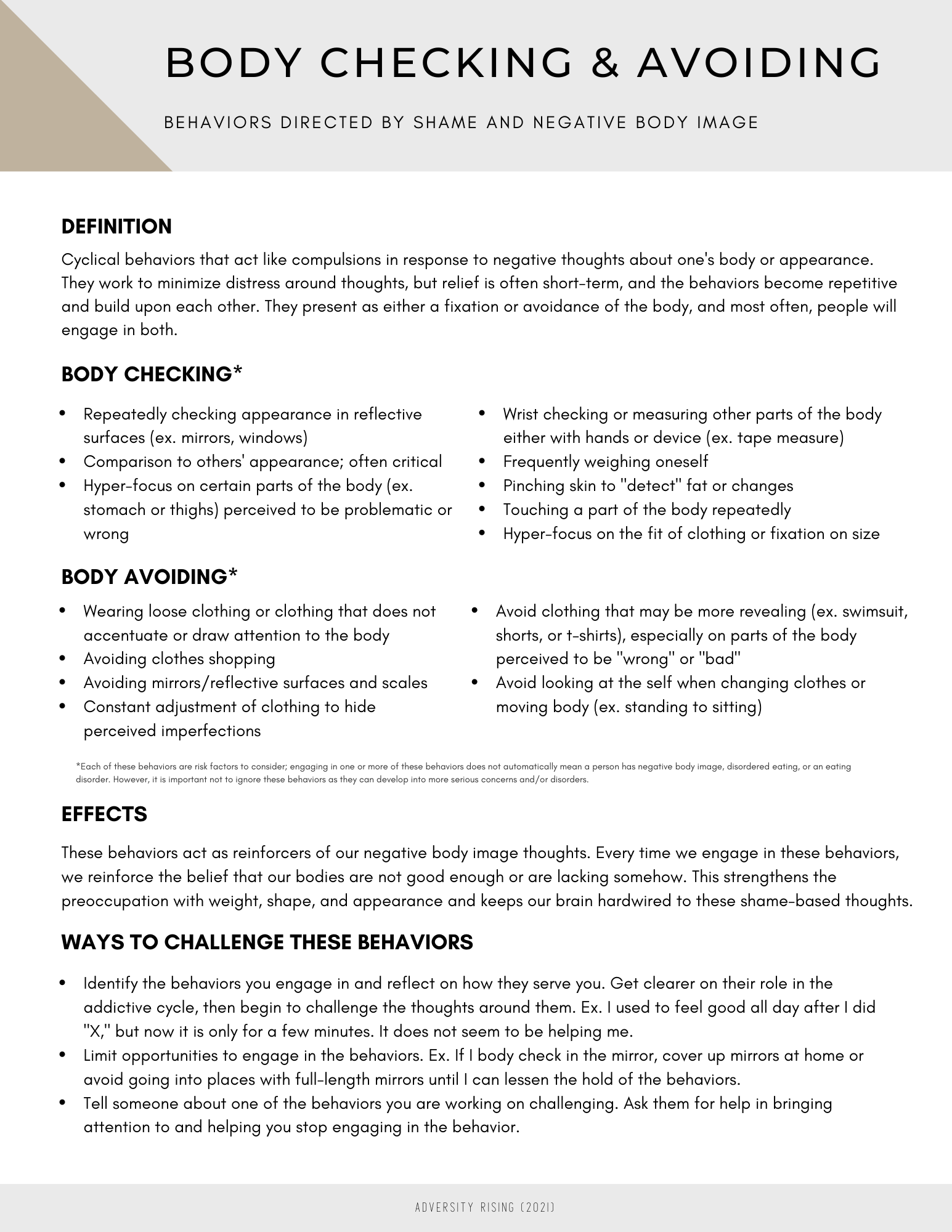 Body CheckingAvoiding Handout.png