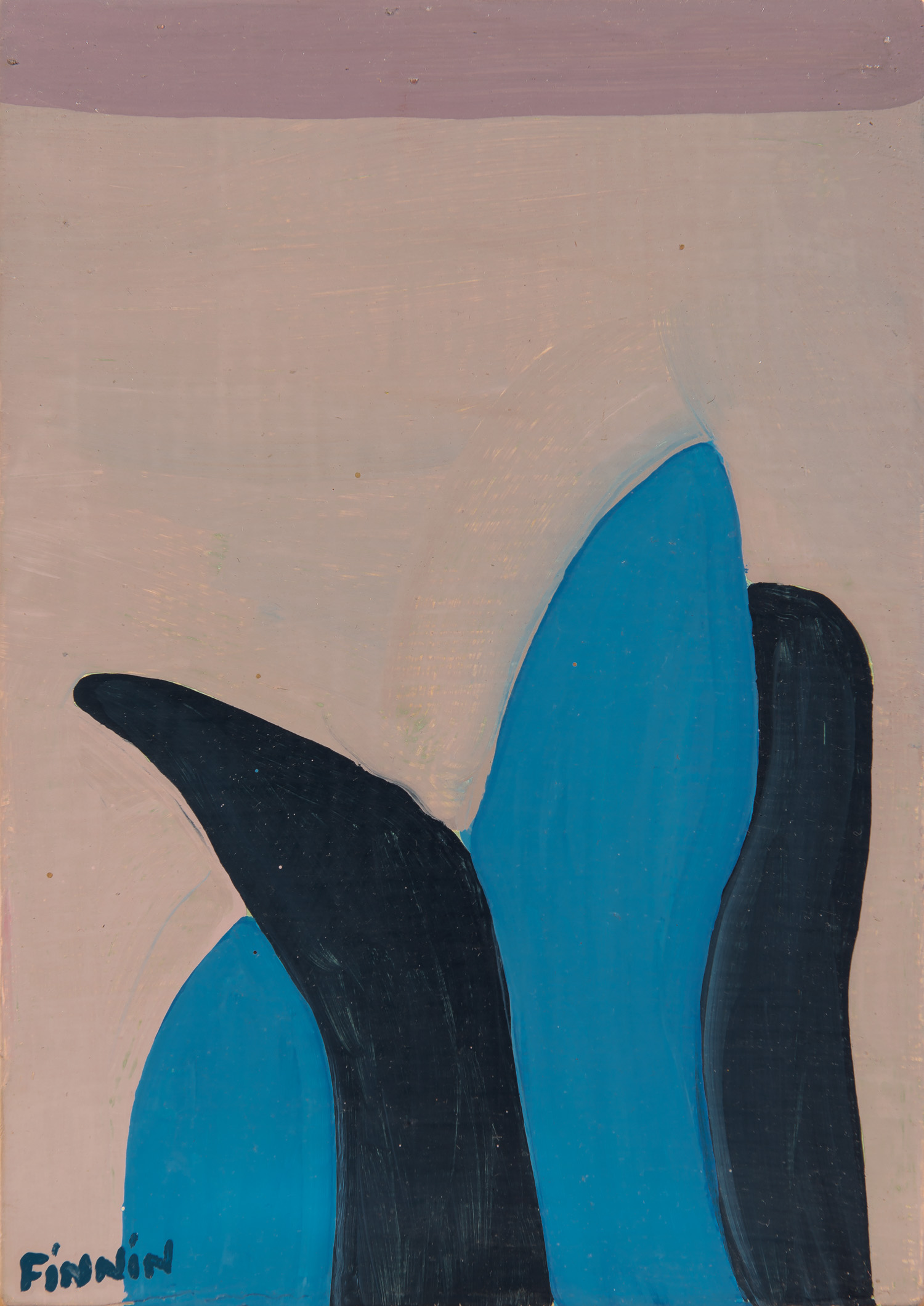 Metal Shape on Trasu de Ciuc |oil on linen on board | 30 x 20 cm