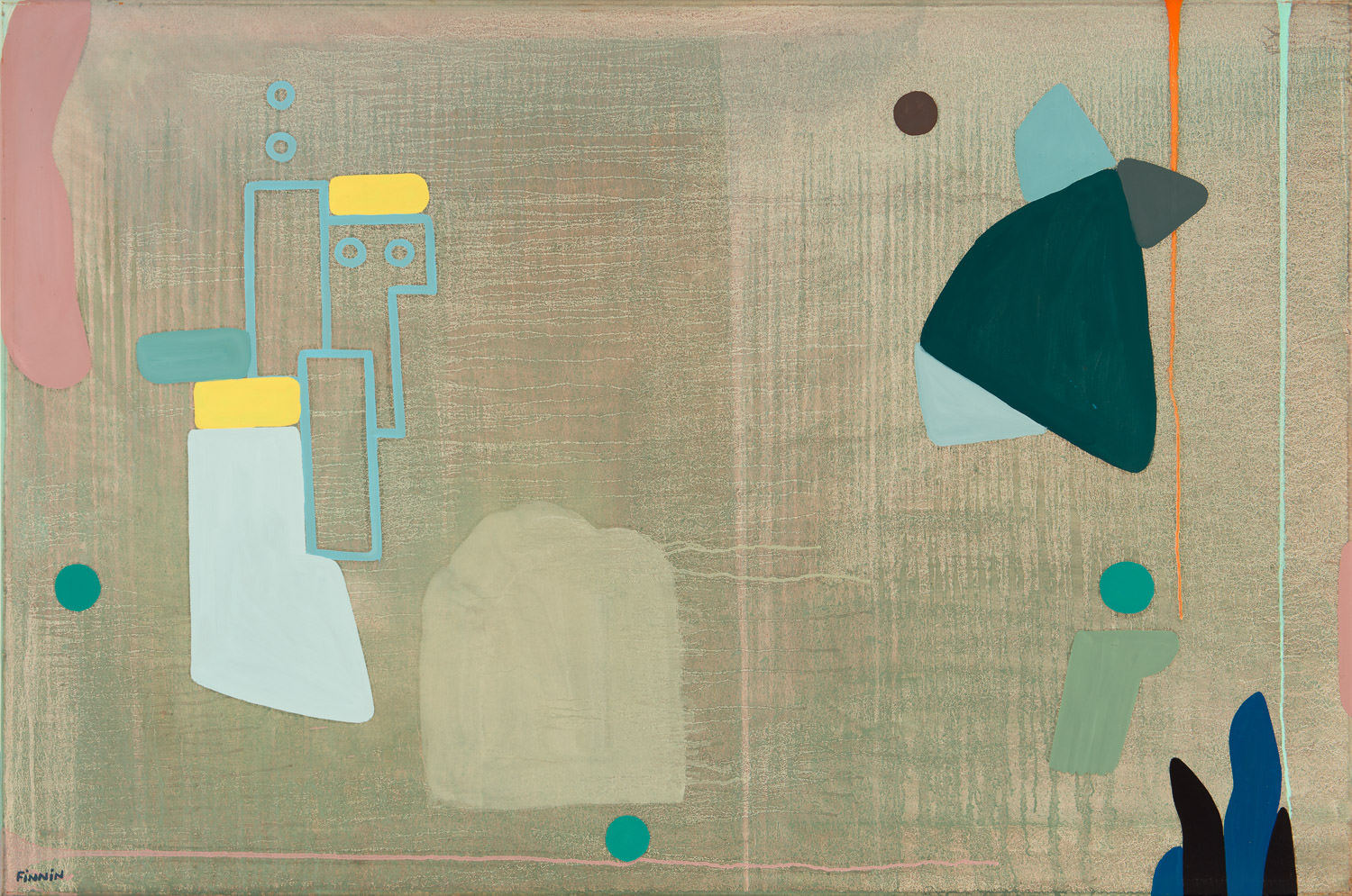 Reaching the Outskirts of Sterile Thought | oil on canvas | 100 x 150 cm