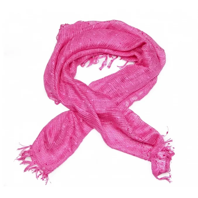 Crochet Scarf - Fuchsia