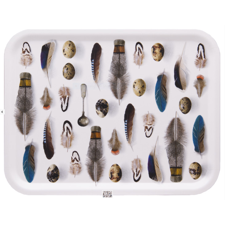 Michael Angove White Feathered Tray