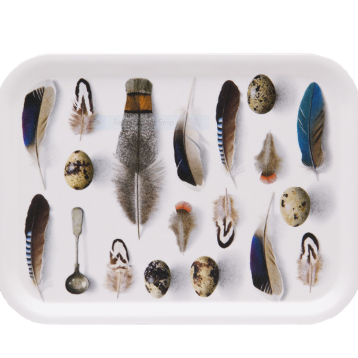 Michael Angove White Feathered Tray