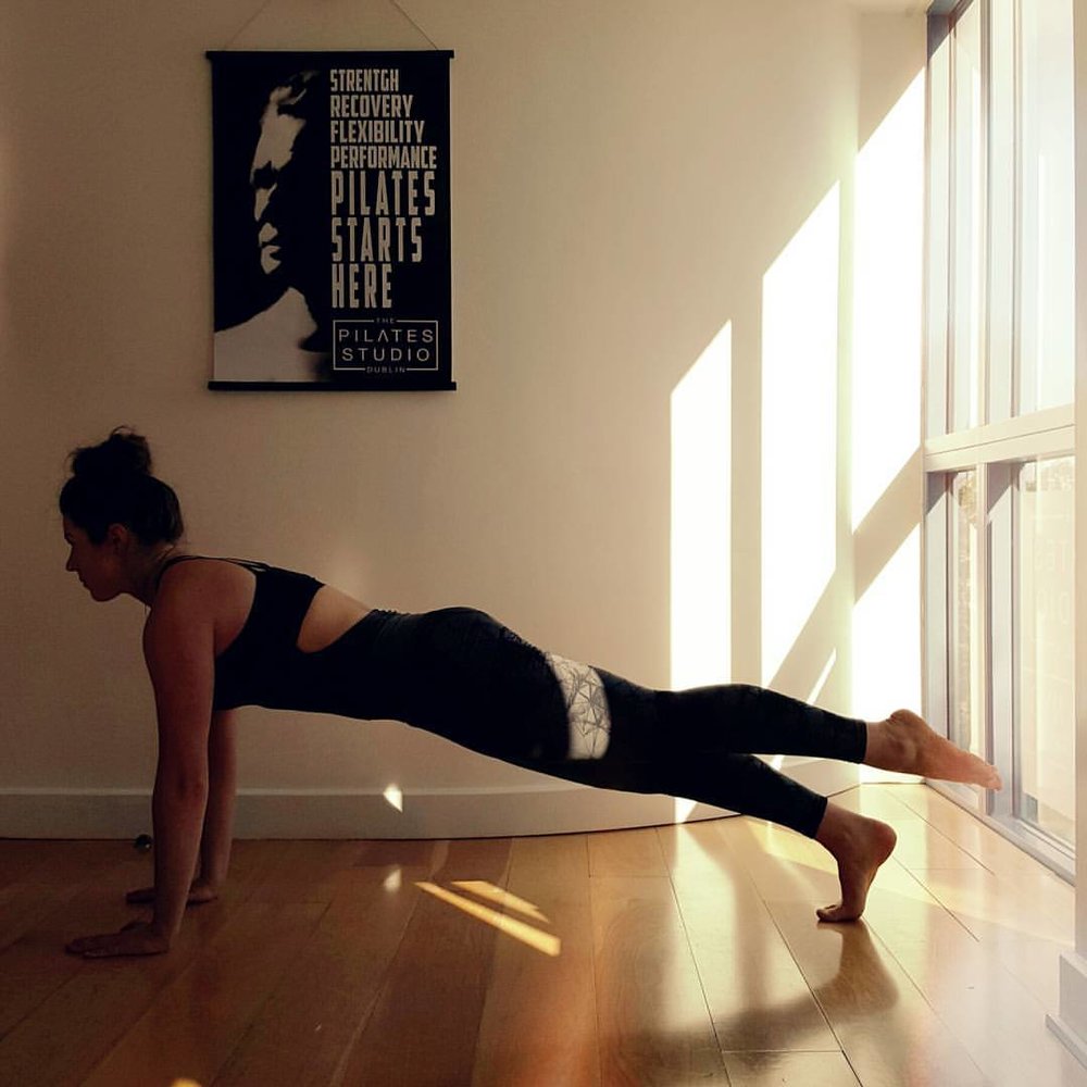 Traditional Pilates Matwork, Leg Pull Down, Vlada Korolova, The Pilates Studio Dublin