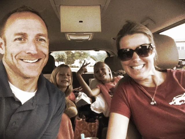 On the Road. Stolen Selfies from Ty's Facebook Page