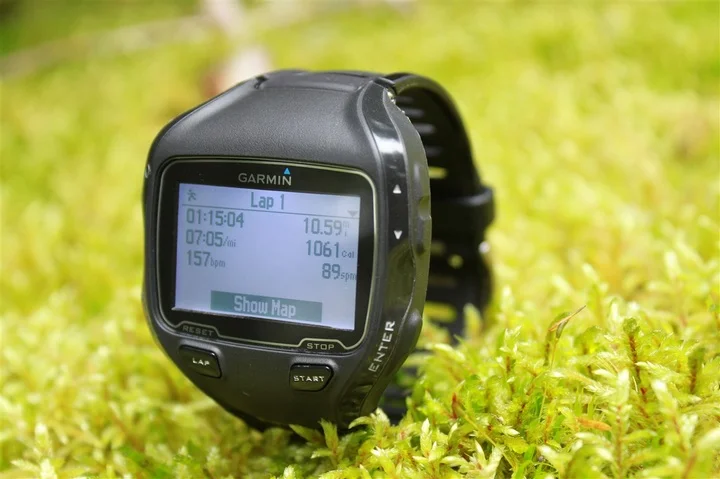 Somebody else threw their Garmin in the grass.