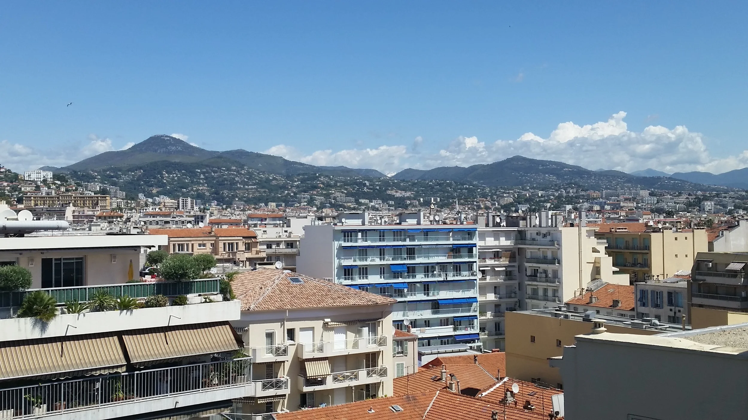 View from the rooftop bar.
