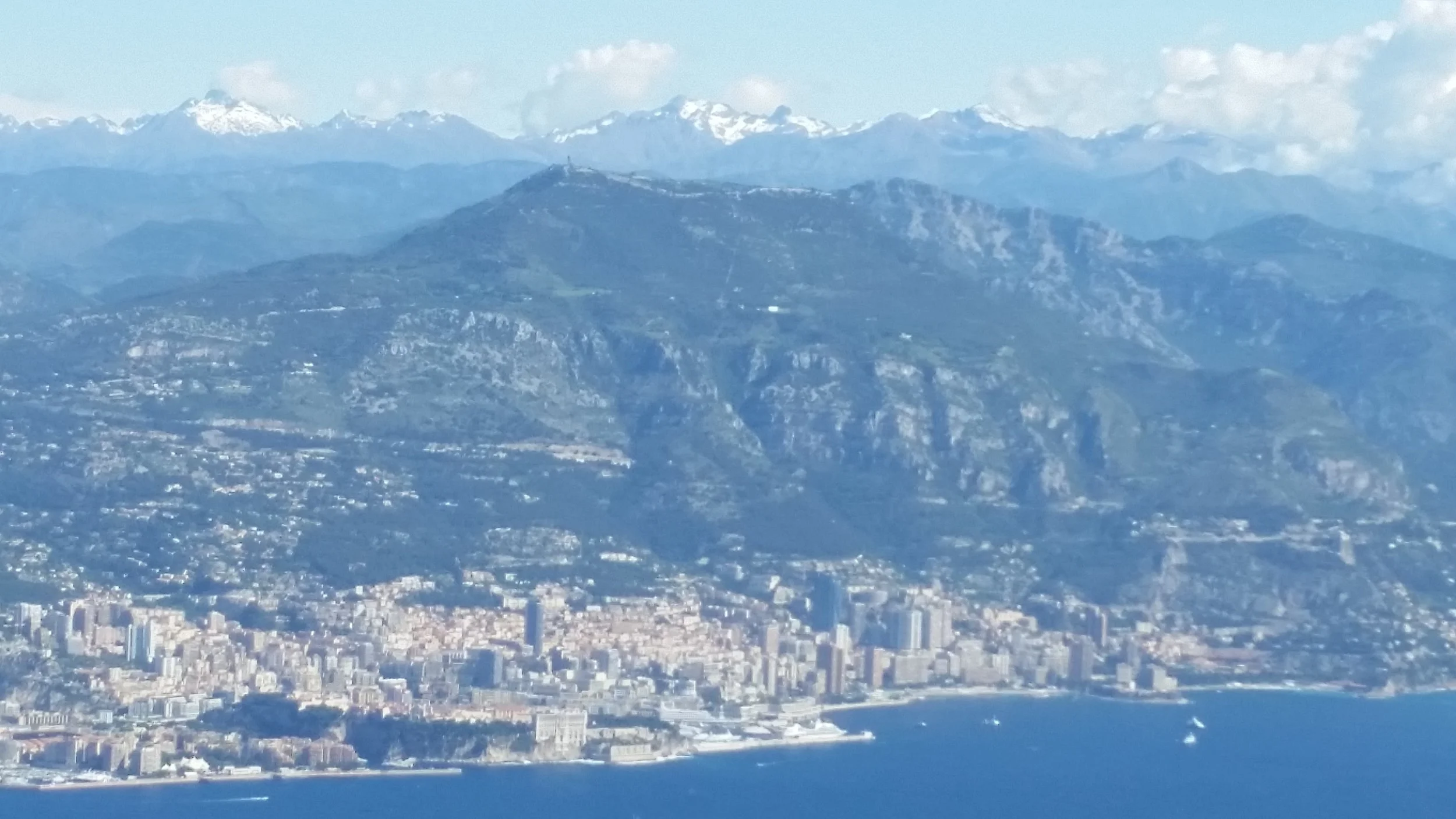 See those snow-capped mountains? #gulp