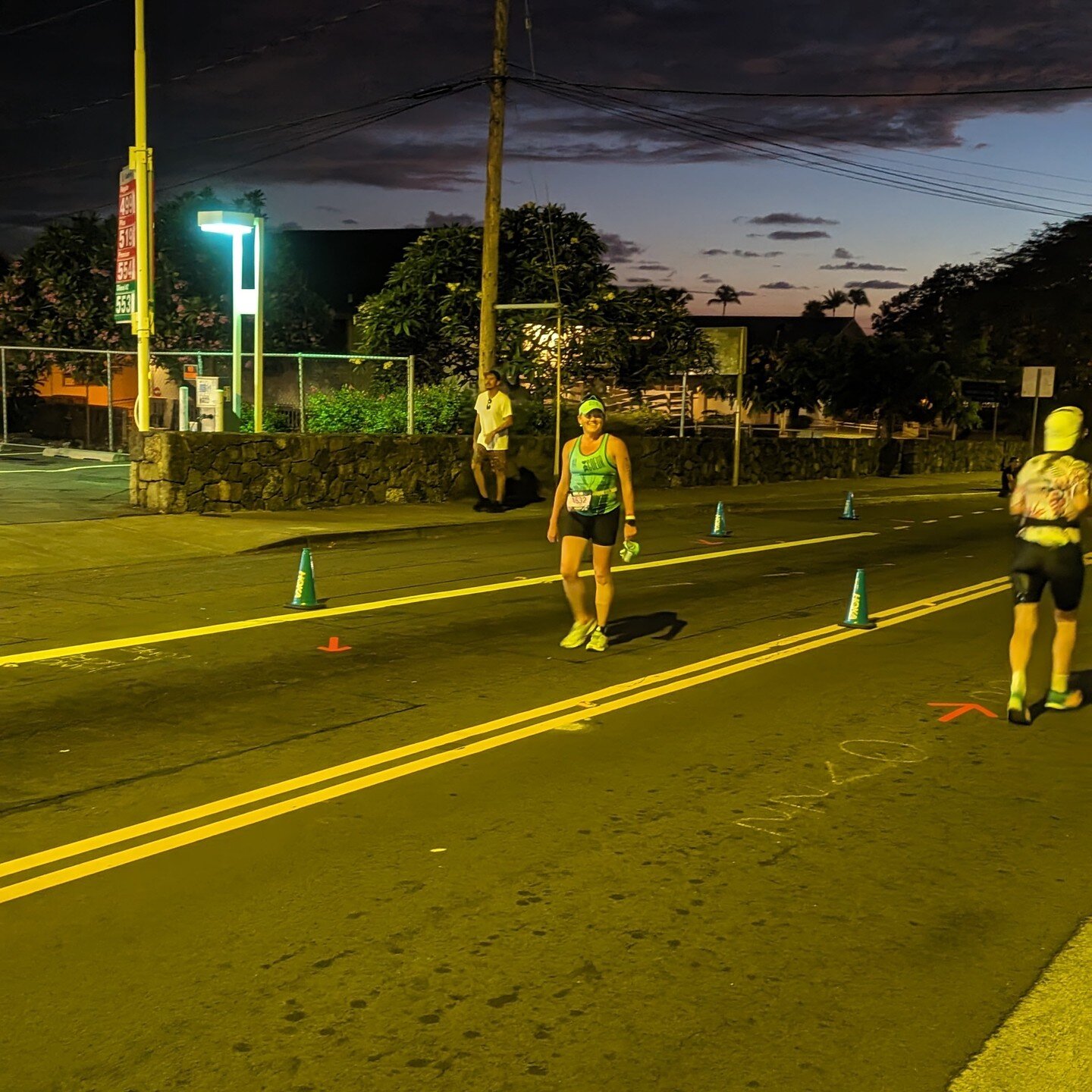 [Follow me back to Kona. I'm writing about my race experience on the blog, but thought I'd share it here, too.]

I&rsquo;ll be back in a few hours, I called out. At this point, I had 20 miles to go.

I walked up the steep hill at Palani and then ran 