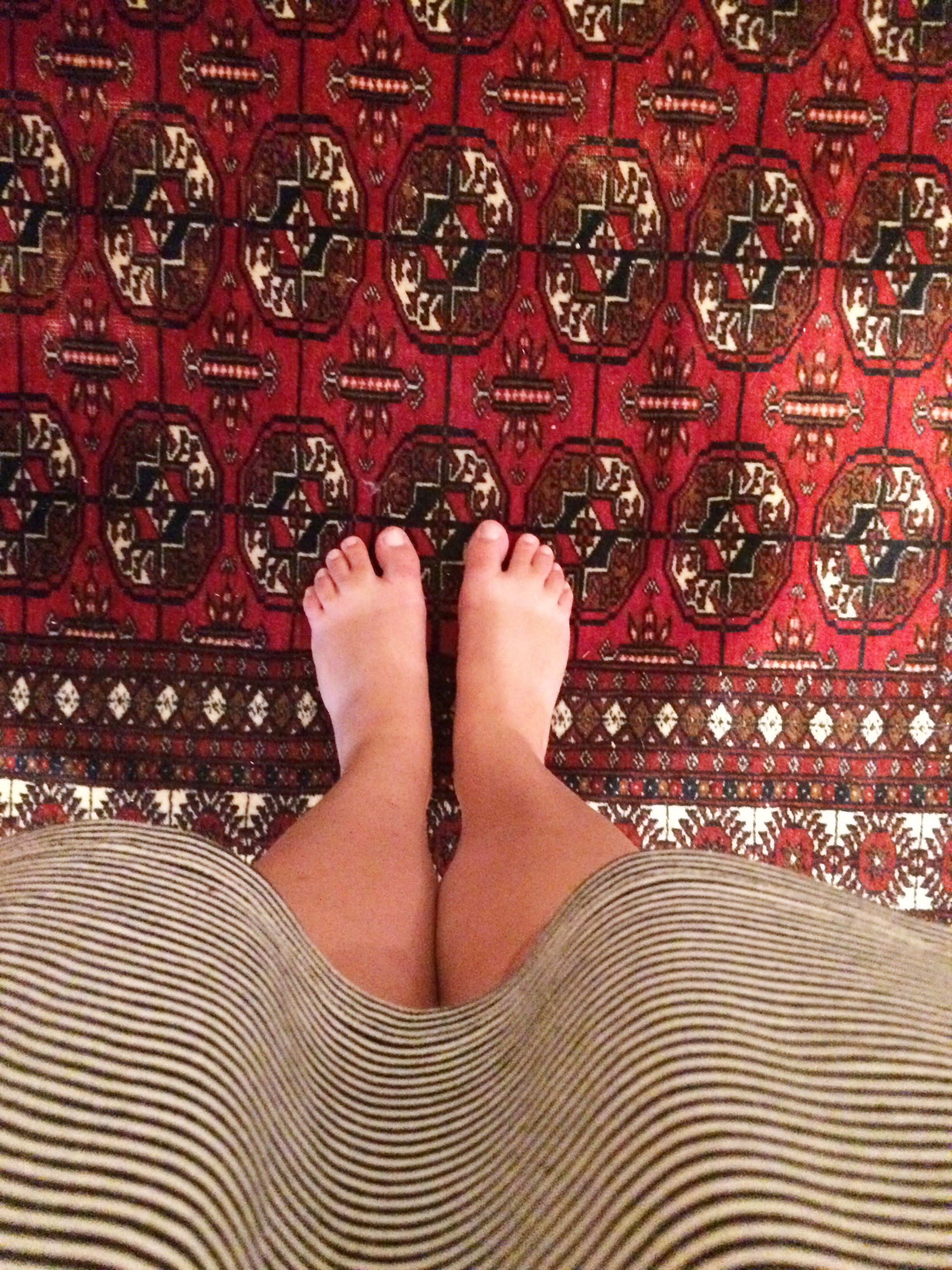 I love this rug in our apartment.