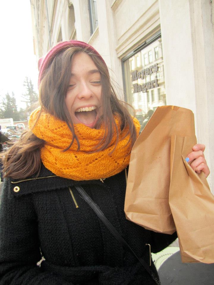 Here's an embarrassing photo of me being very excited about danishes in Denamrk.