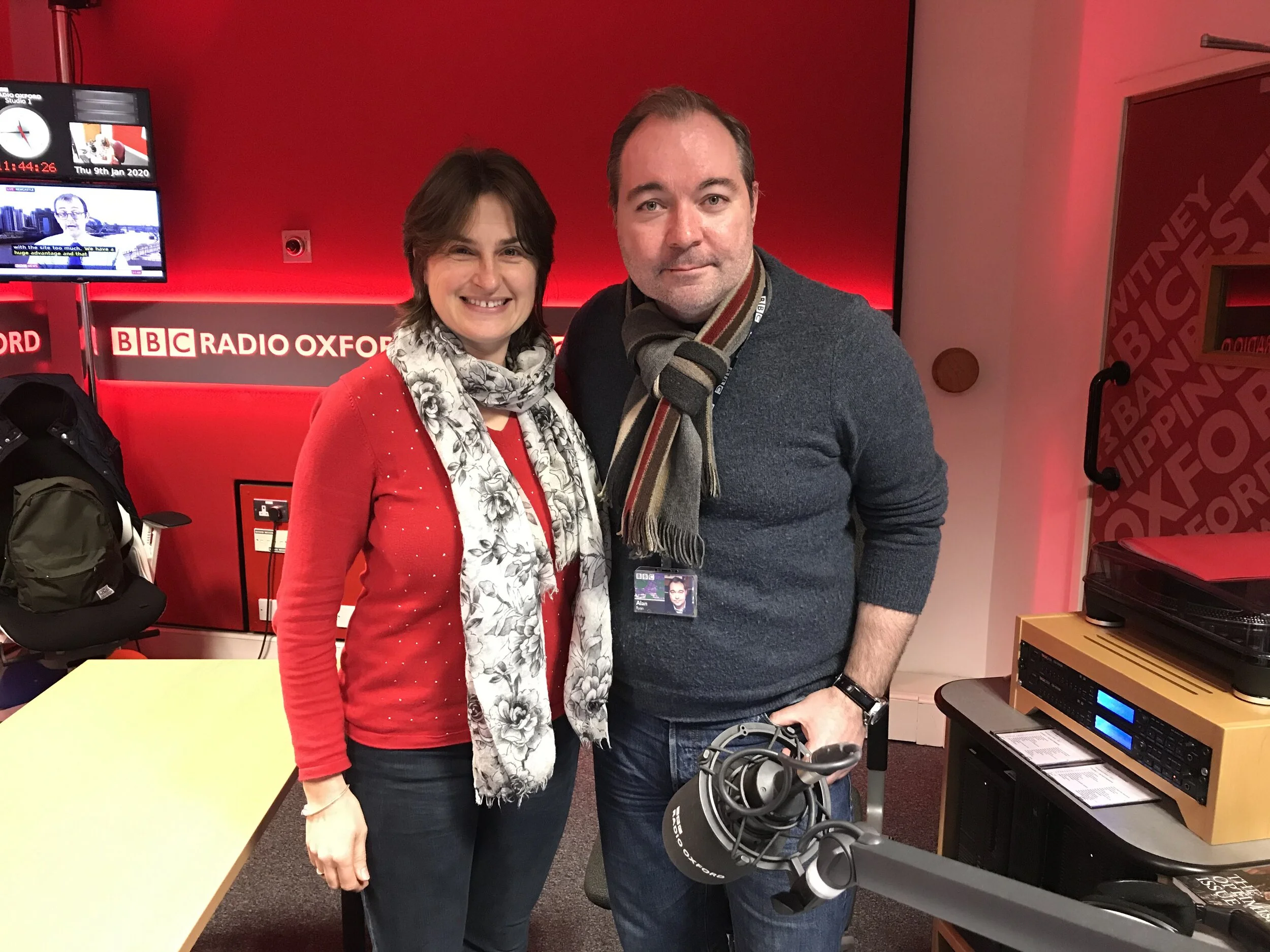We're on BBC Radio Oxford!