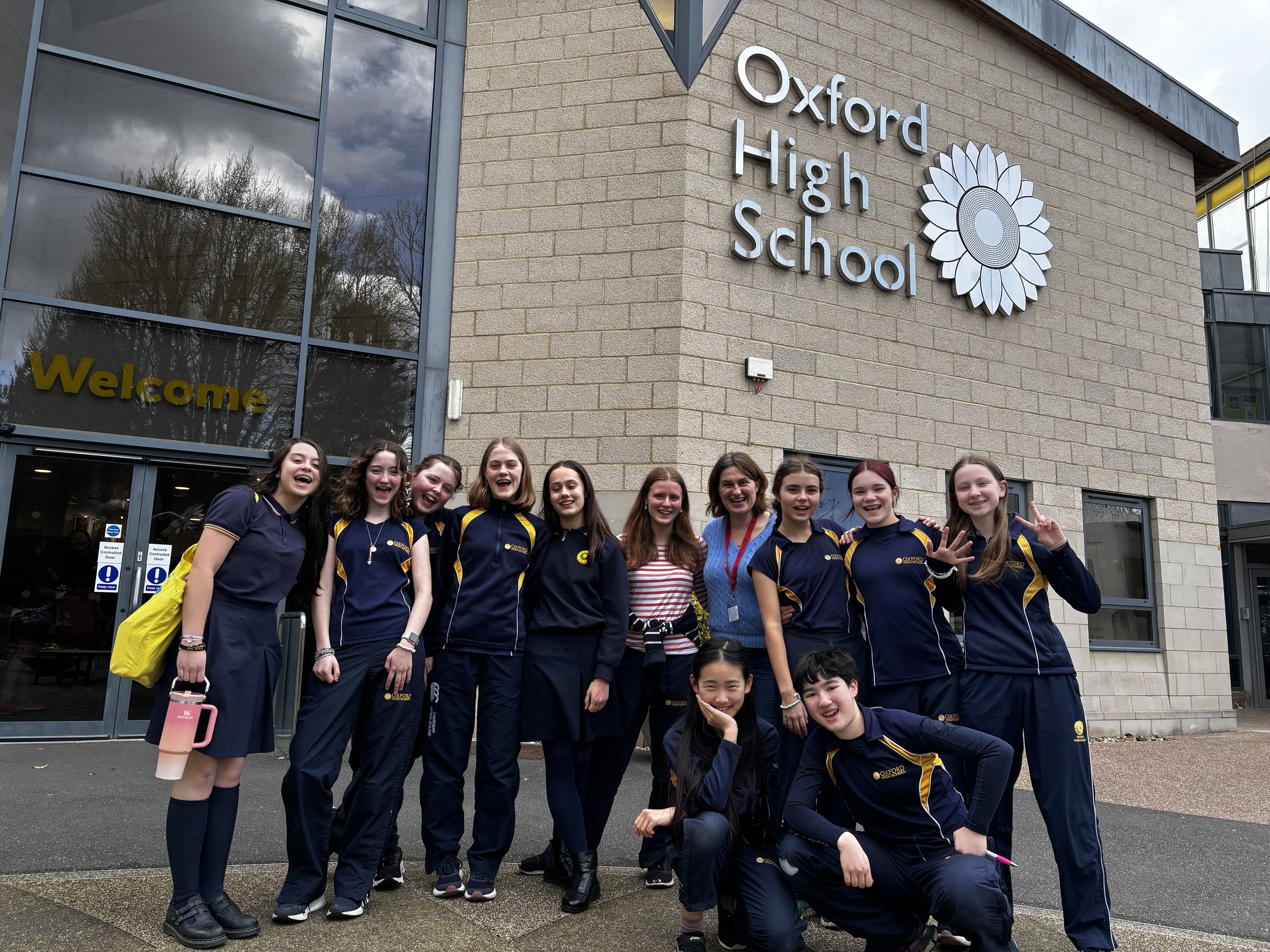 International Women's Month talk at Oxford High School 