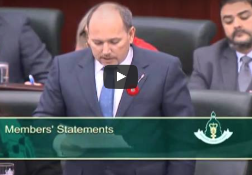 Craig Coolahan MLA, advocating for a Drop-In Centre partnership on proposed project