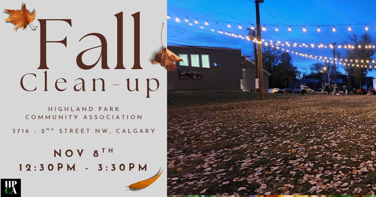 Fall Cleanup Day | November 8 | 12:30 PM – 3:30 PM