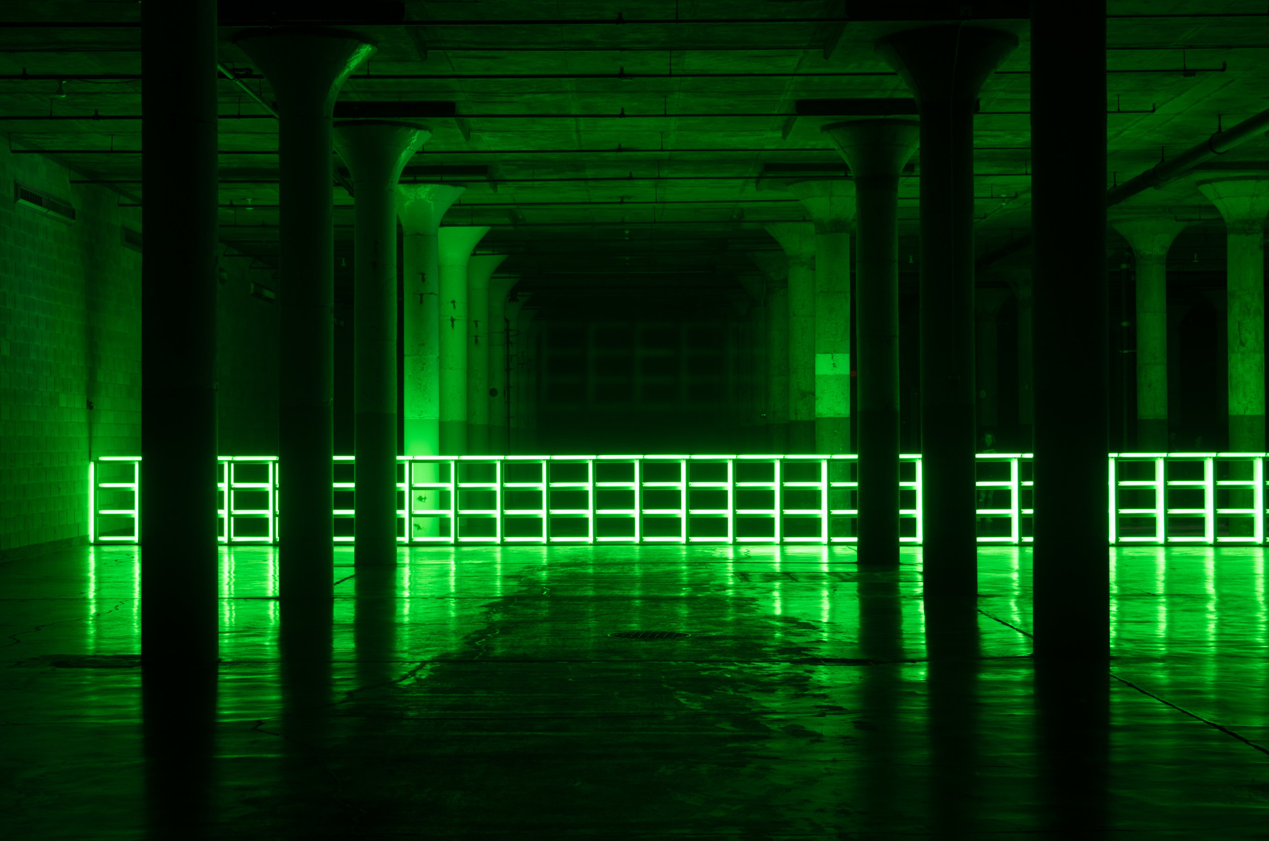'untitled (to you, Heiner, with admiration and affection)' by Dan Flavin