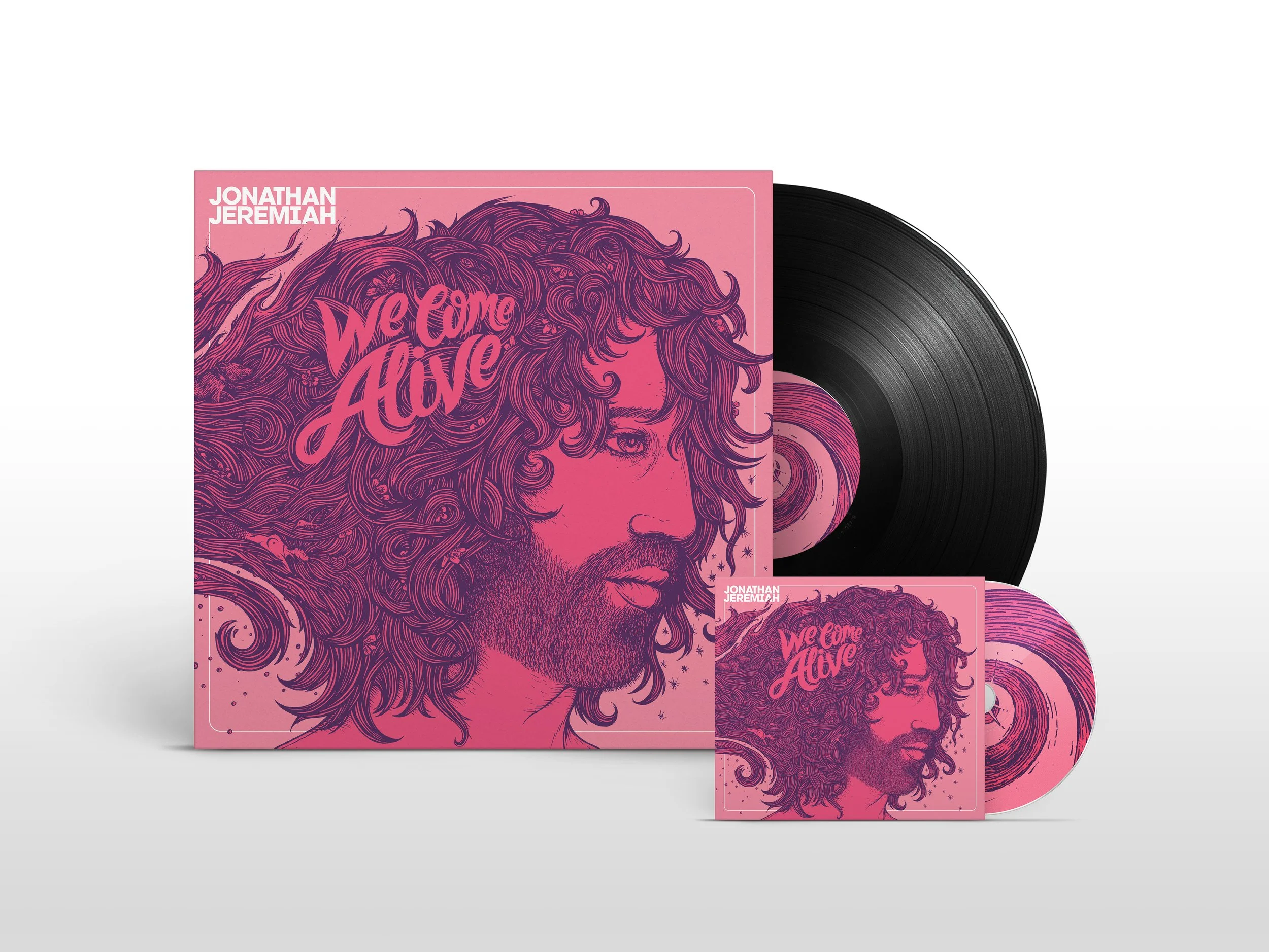 Creating a Conceptual Album Sleeve for a Celebrated Singer Songwriter Jonathan Jeremiah