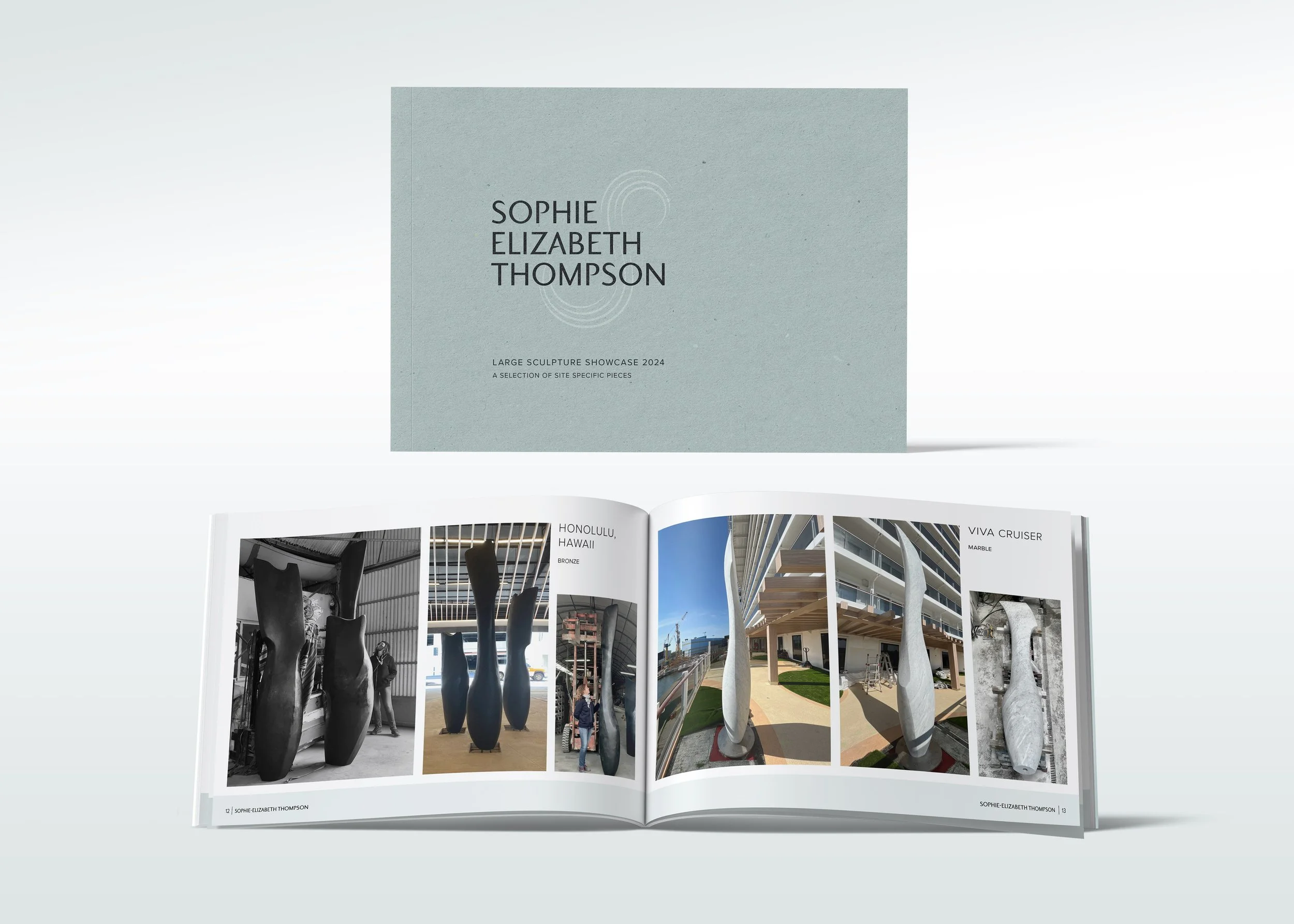 Sophie-Elizabeth Thompson Large Sculpture Showcase Catalogue 2024.
