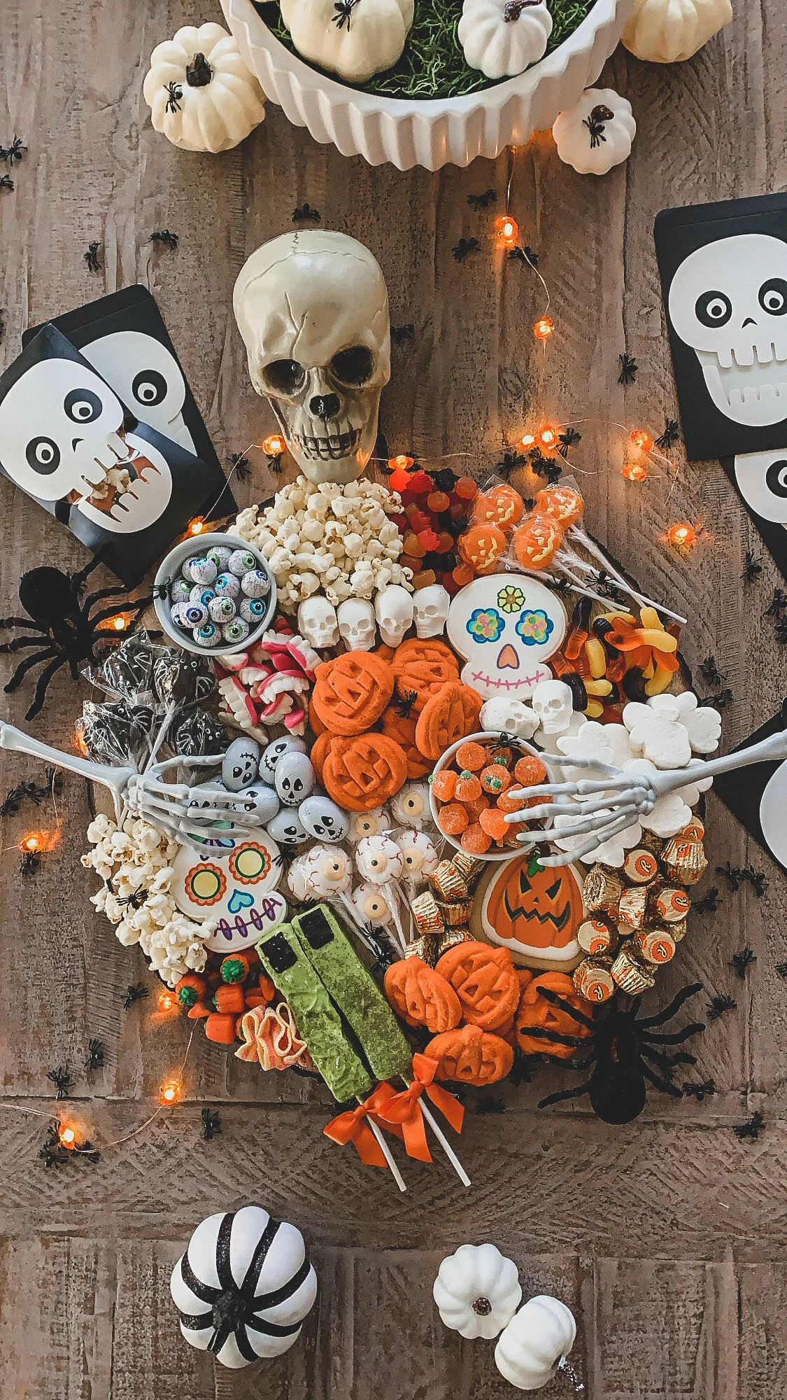 halloween grazing board