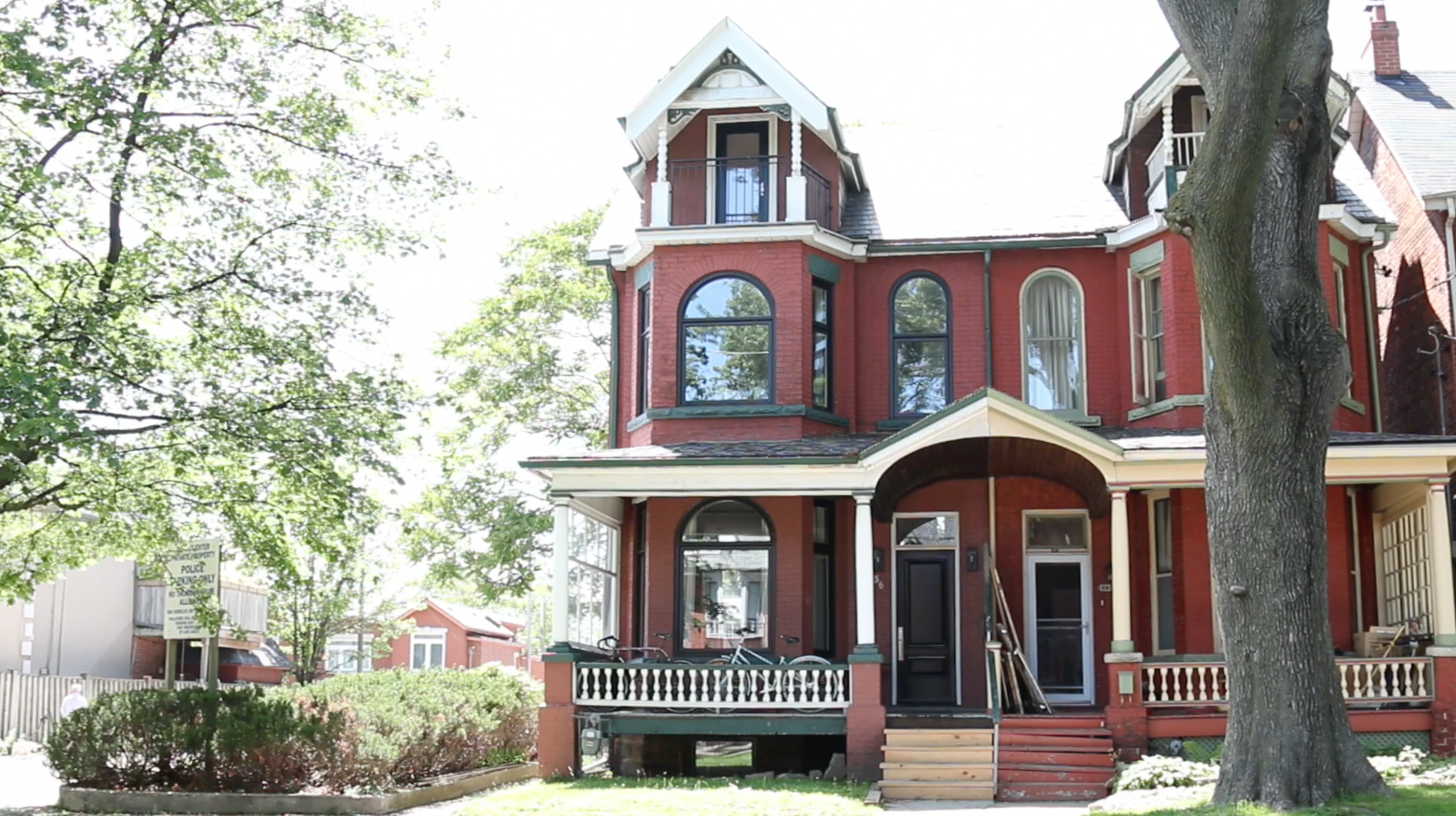 THE DAY STARTED AT THEIR BEAUTIFUL CENTURY HOME 