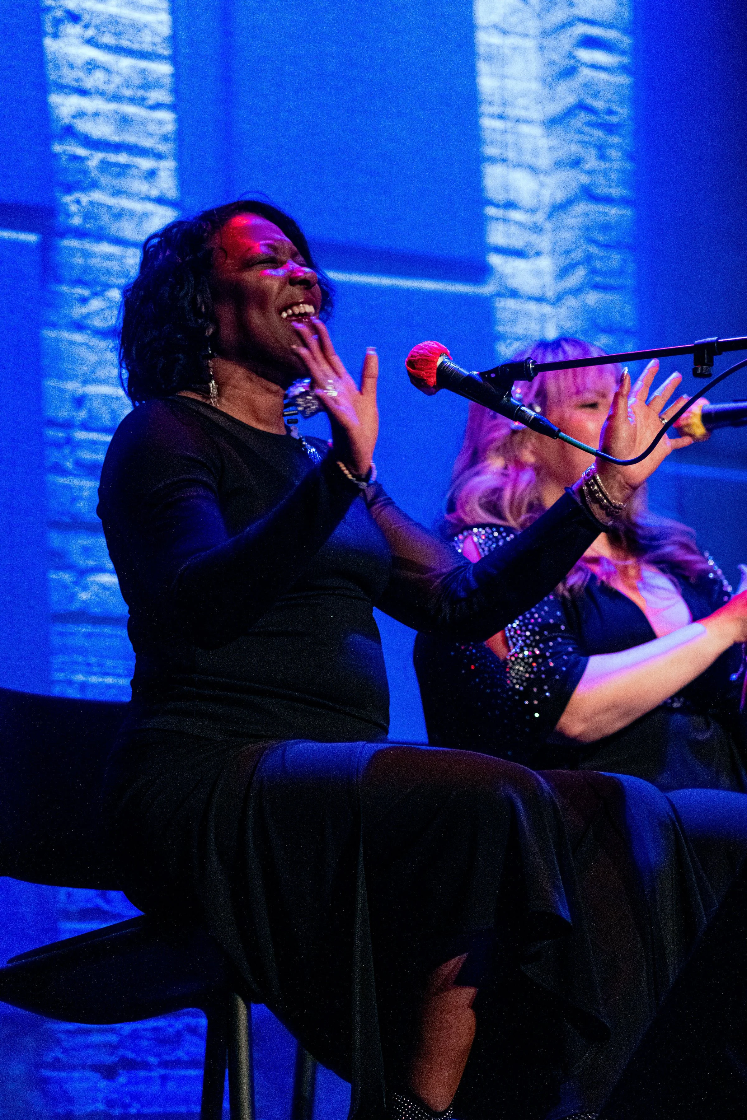  Jazz vocalist Joan Collaso and flamenco singer Patricia Ortega 