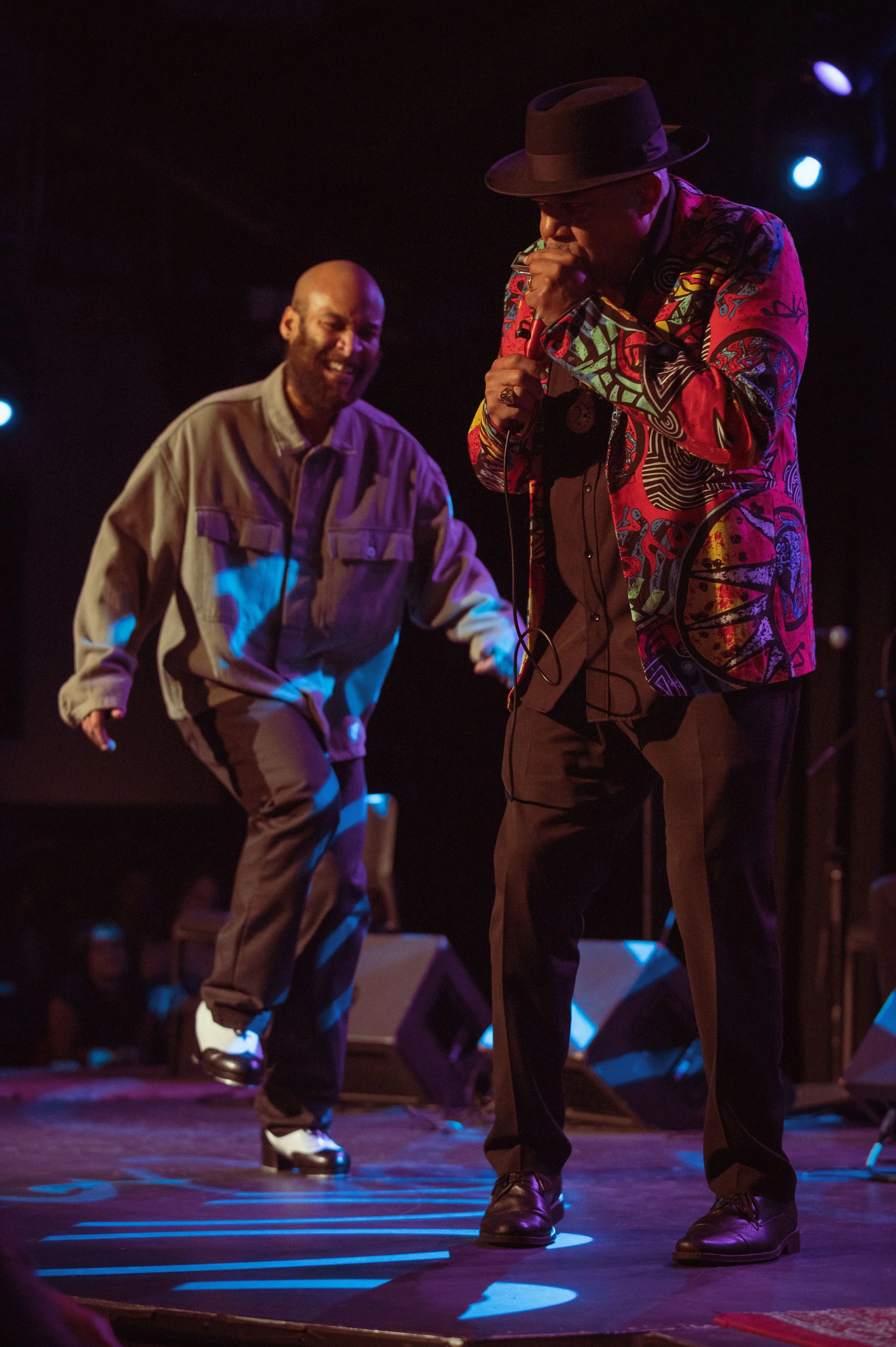  Tap artist Jumaane Taylor and Billy Branch 