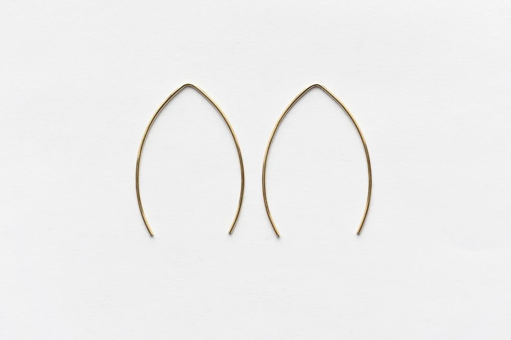 8.6.4 14K Gold Large Earrings