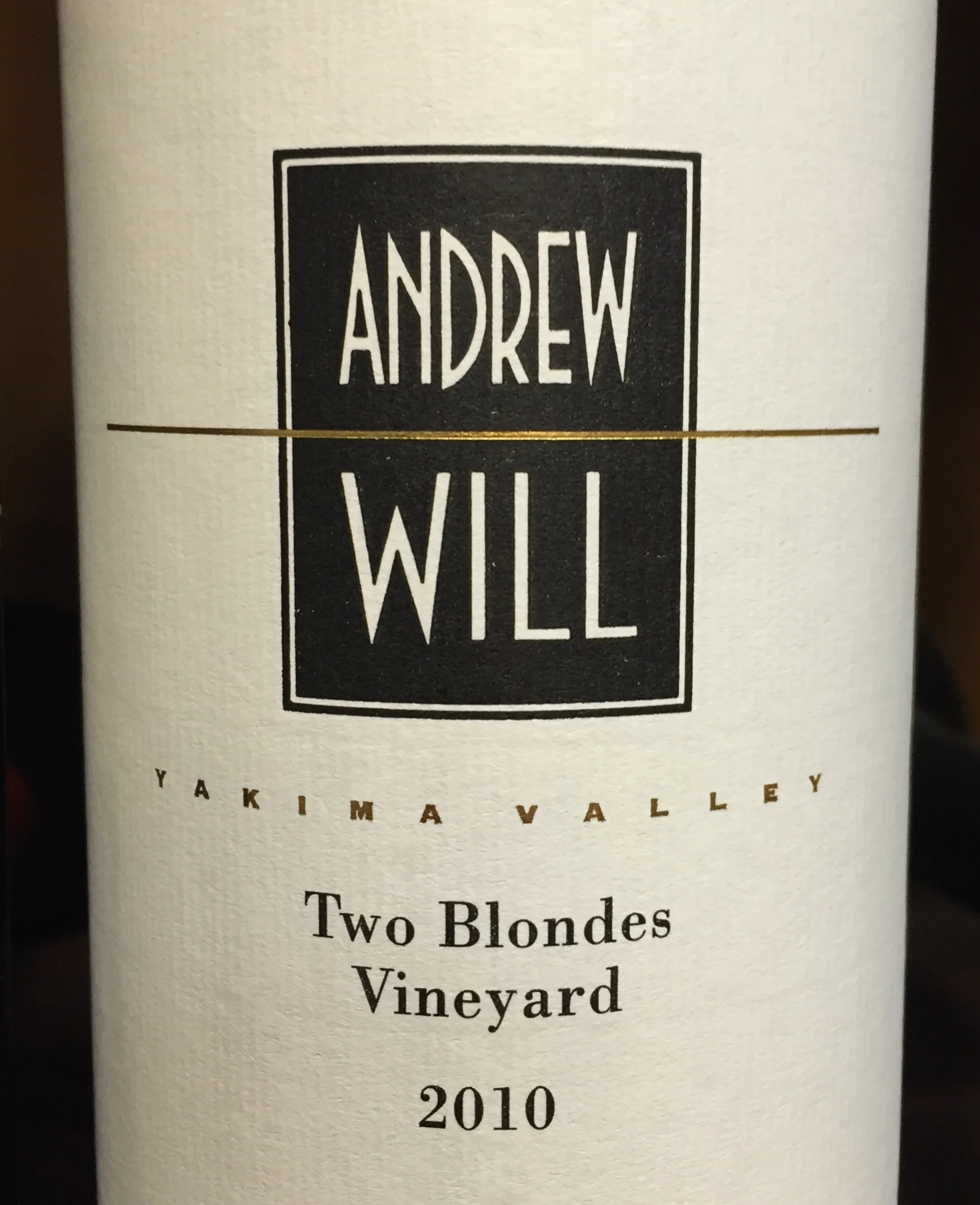 Andrew Will || Two Blondes Cabernet Sav Blend