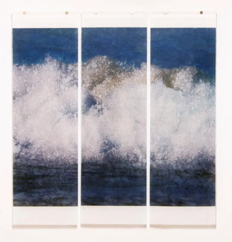 Warm Waters No. 26 , archival pigment print on Kozo paper, 26 x 34 inches view work here