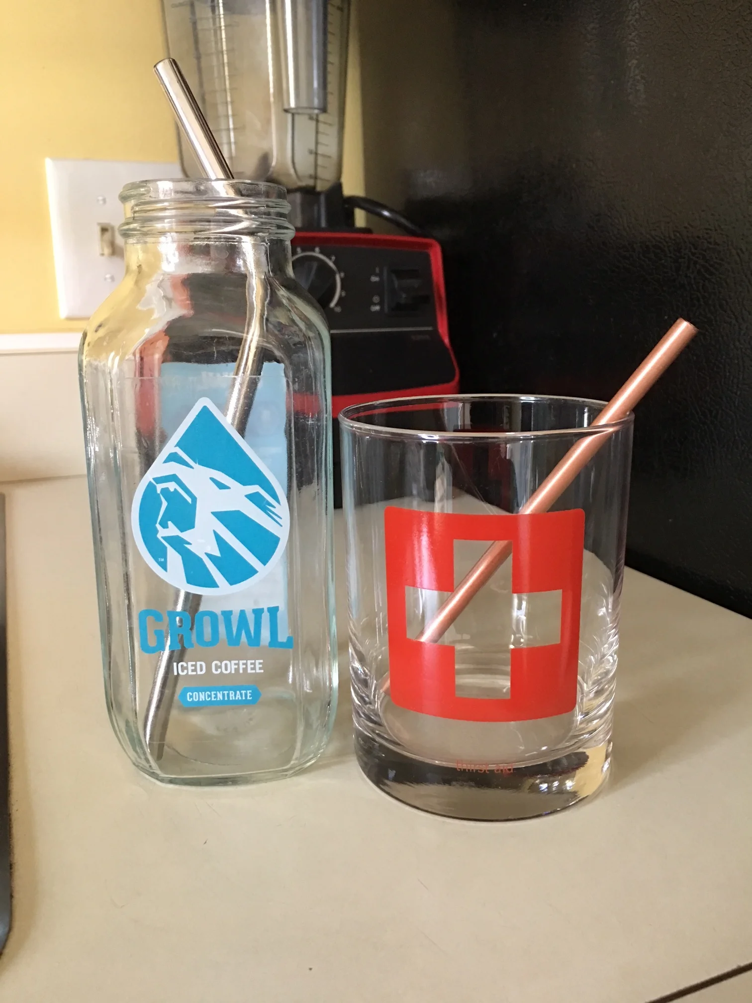 How do you celebrate the end of challenge? With a new cocktail length copper straw of course! 