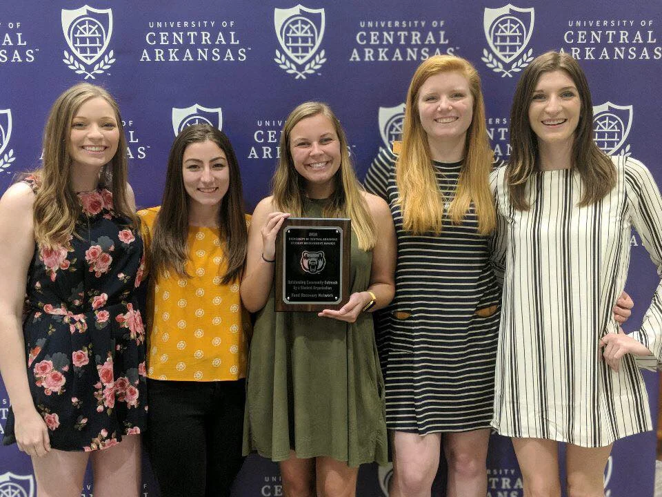 Left to right: Elizabeth Paraley, Addison Davari, Lillian McEntire, Victoria Marcelle, Leah Evans