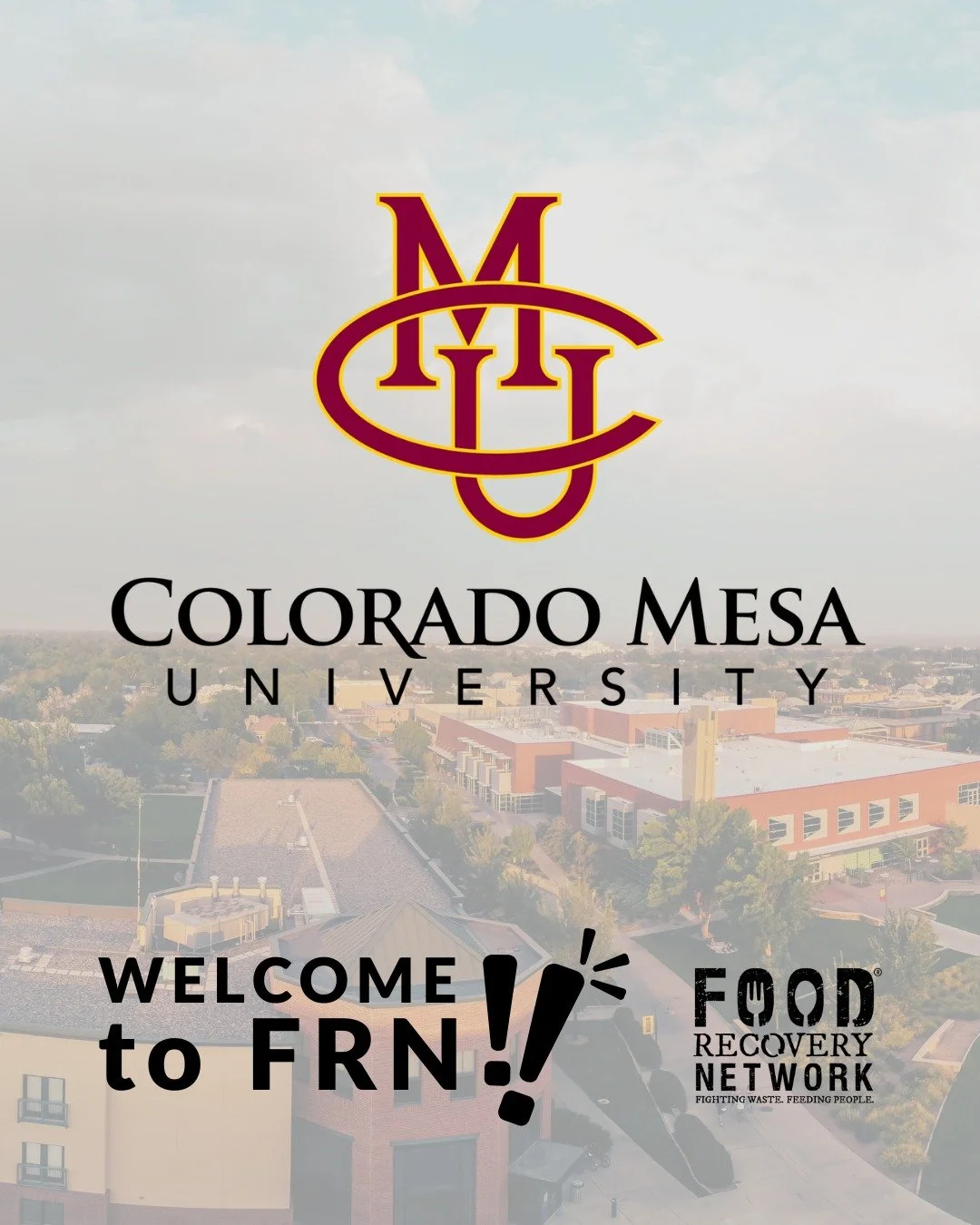 👋 Hi FRNds! Please give a warm welcome to FRN's newest chapter at @coloradomesau. We can't wait to work together in the fight against food waste. 💚 ♻️