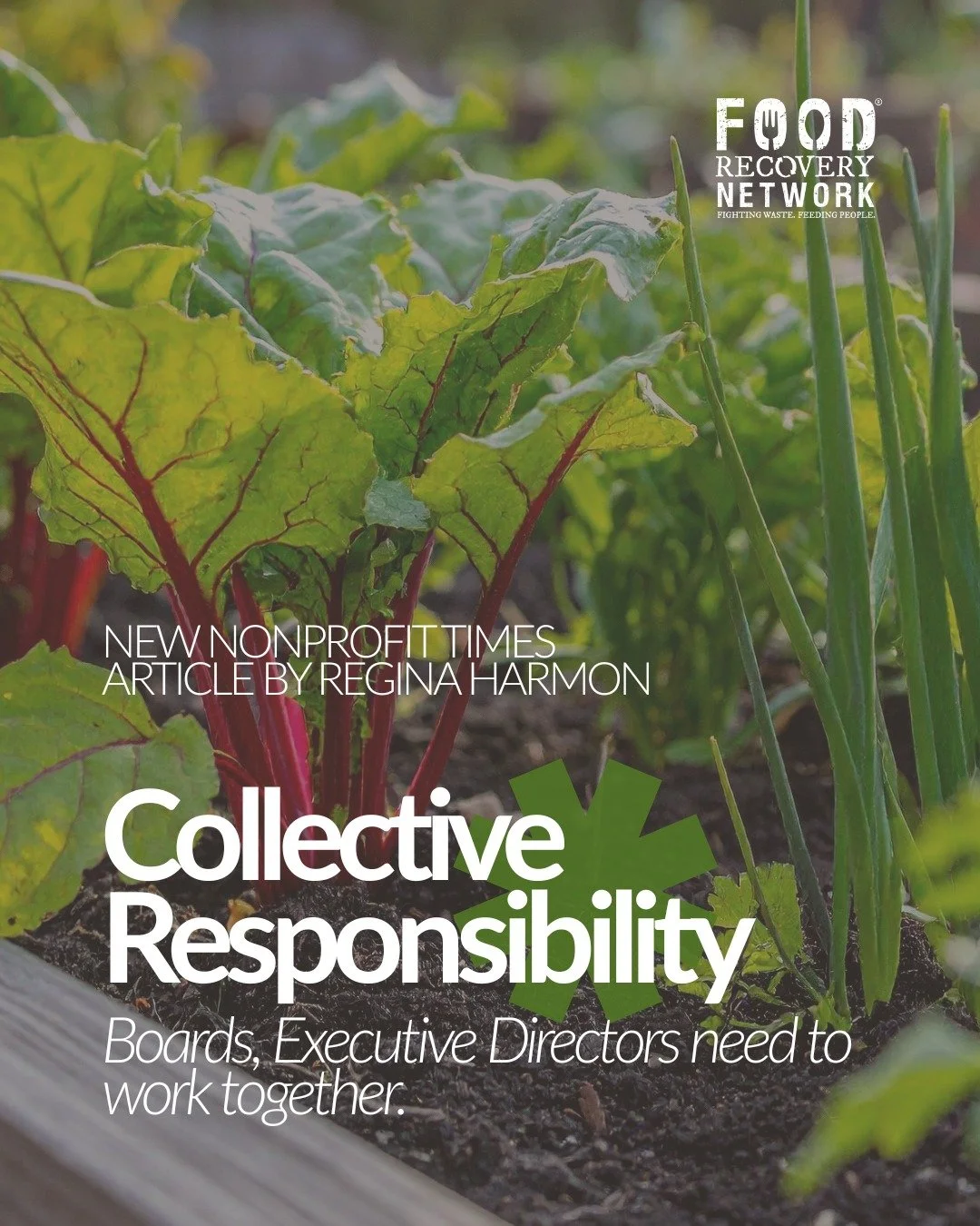 Check out FRN Chief Executive Officer Regina Harmon's new Nonprofit Times article, &quot;Collective Responsibility&quot; at the 👉 #linkinbio 💚