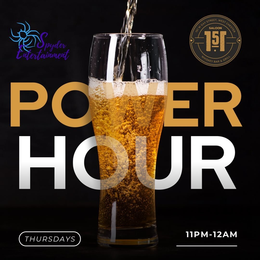 PowerHour w/ @dj_kyleb at 11pm 🎧 It&rsquo;s Wing Day! 🍗👑 10 Wings for $8. Tossed in Your Choice of Any Sauce. Served with Blue Cheese or Ranch and Celery. 
*All food specials are dine in only
Sauces: 
Mild
Sweet Chili
BBQ
Jerk
Boom Boom
Outlaw
Hot