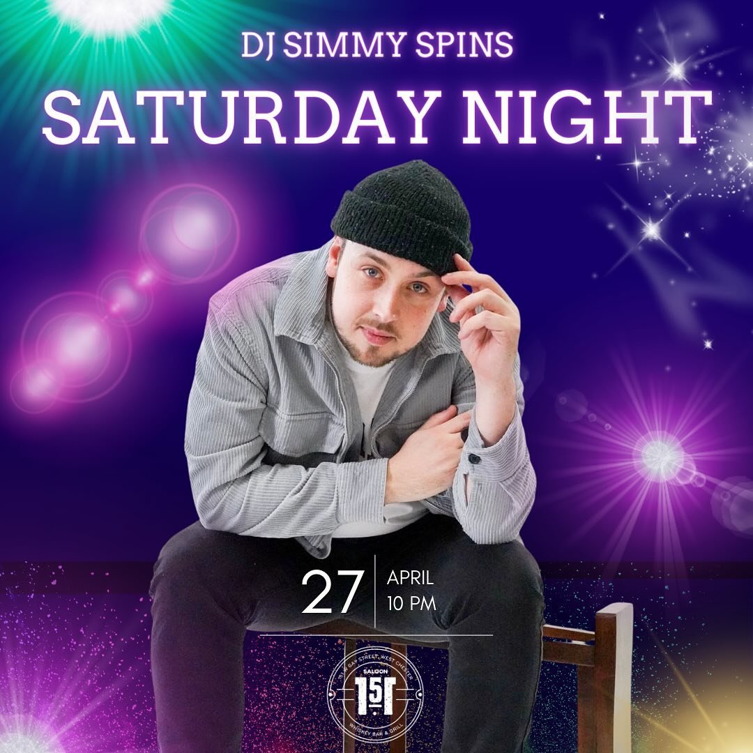 @djsimmyspins tonight at 10pm 🎧 $3 Modelo Drafts All Day🍺 The Tequila Bar opens at 5pm w/ $20 Margarita Flights until 7pm! Plus great chef specials all weekend! #westchesterpa #downtownwestchesterpa #wcupa #wcuofpa #westchesterborough #westchesteru