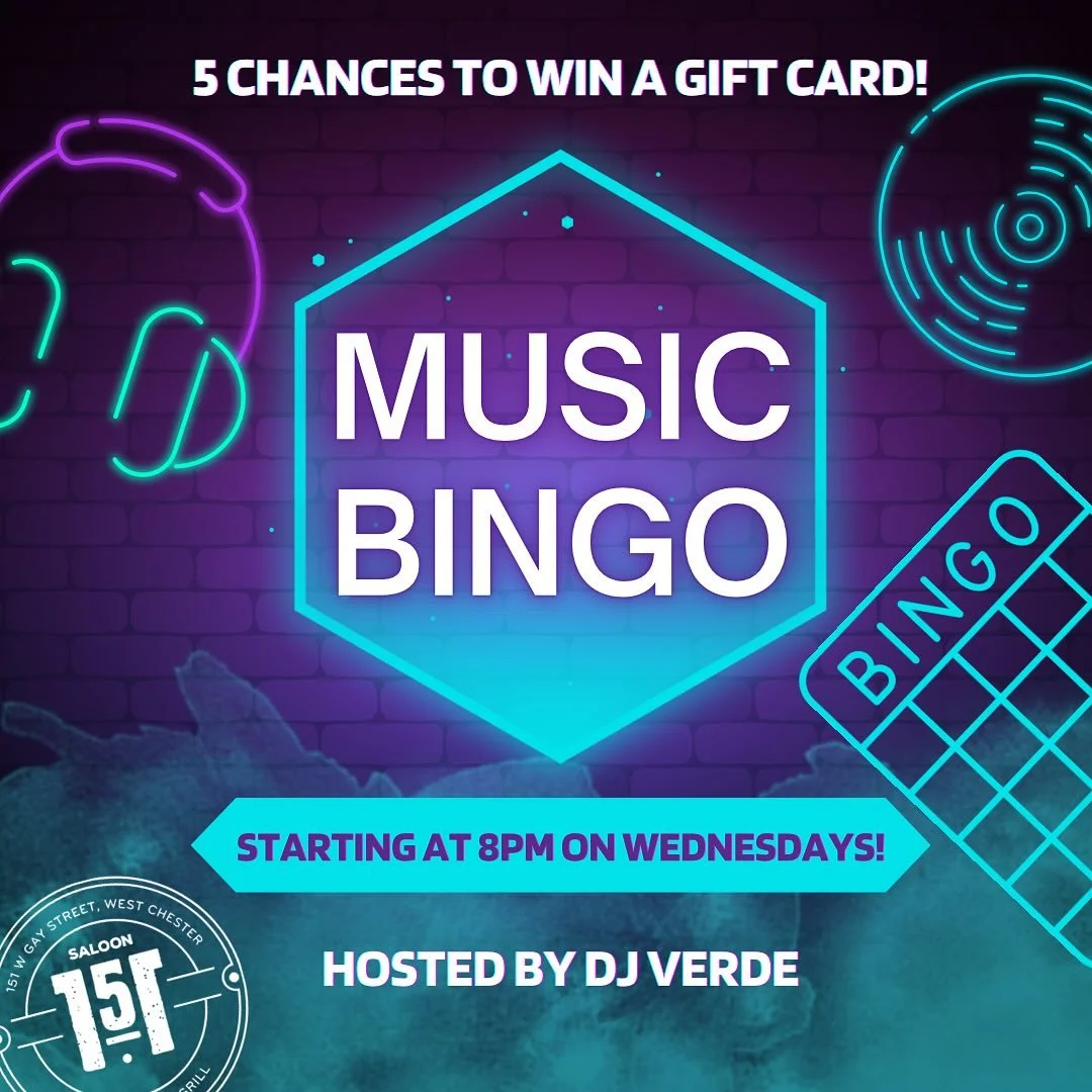 🎵 Music Bingo - 8pm | Hosted by DJ Verde
🥃 It&rsquo;s Whiskey Wednesday 🍺 $5 Stella Drafts All Day
🌮 1/2 Price Tacos, Taco Salads &amp; Quesadillas
🦀 AYCE CRAB LEGS - 3pm-9pm
🪣 5 for $25 Buckets of Sun Cruiser Iced Tea Vodkas (8pm-11pm) 
#westc