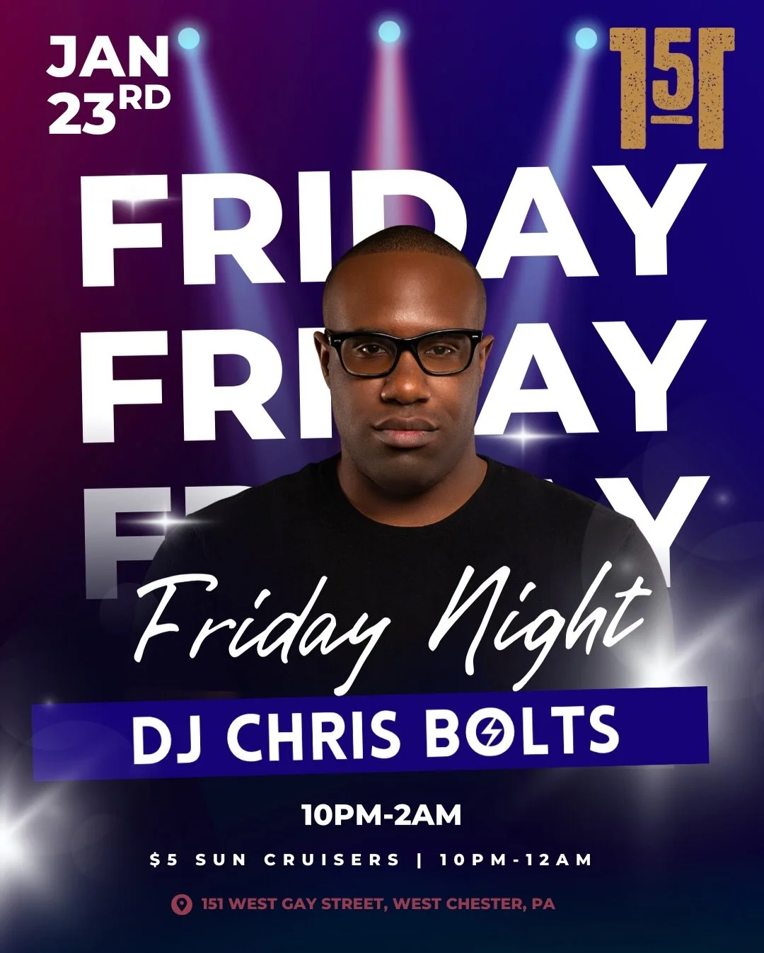 🍻 Cheers to the Weekend 🍺 $3 Yuenglings All Day 🎙️ Karaoke in The Tequila Bar, signups at 10pm w/ @spyder_ent 🎤 @djchrisbolts starts up at 10pm in main bar 🎧 $5 Sun Cruisers &amp; $8 Espresso Martinis 10pm-12am 🍽️ Plus check out our chef specia